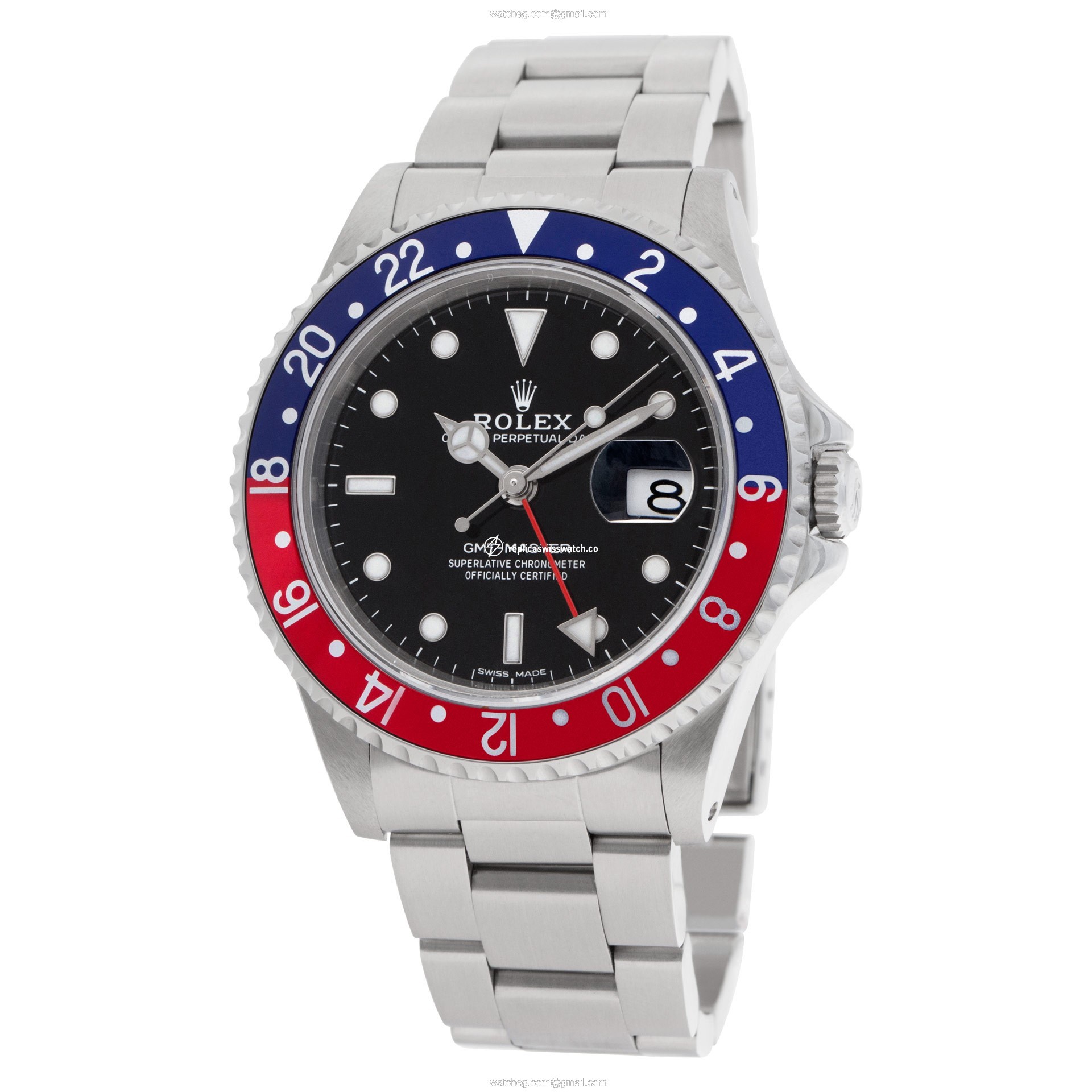 Rolex 16700 GMT Master Pepsi Automatic Male Stainless Steel Replica
