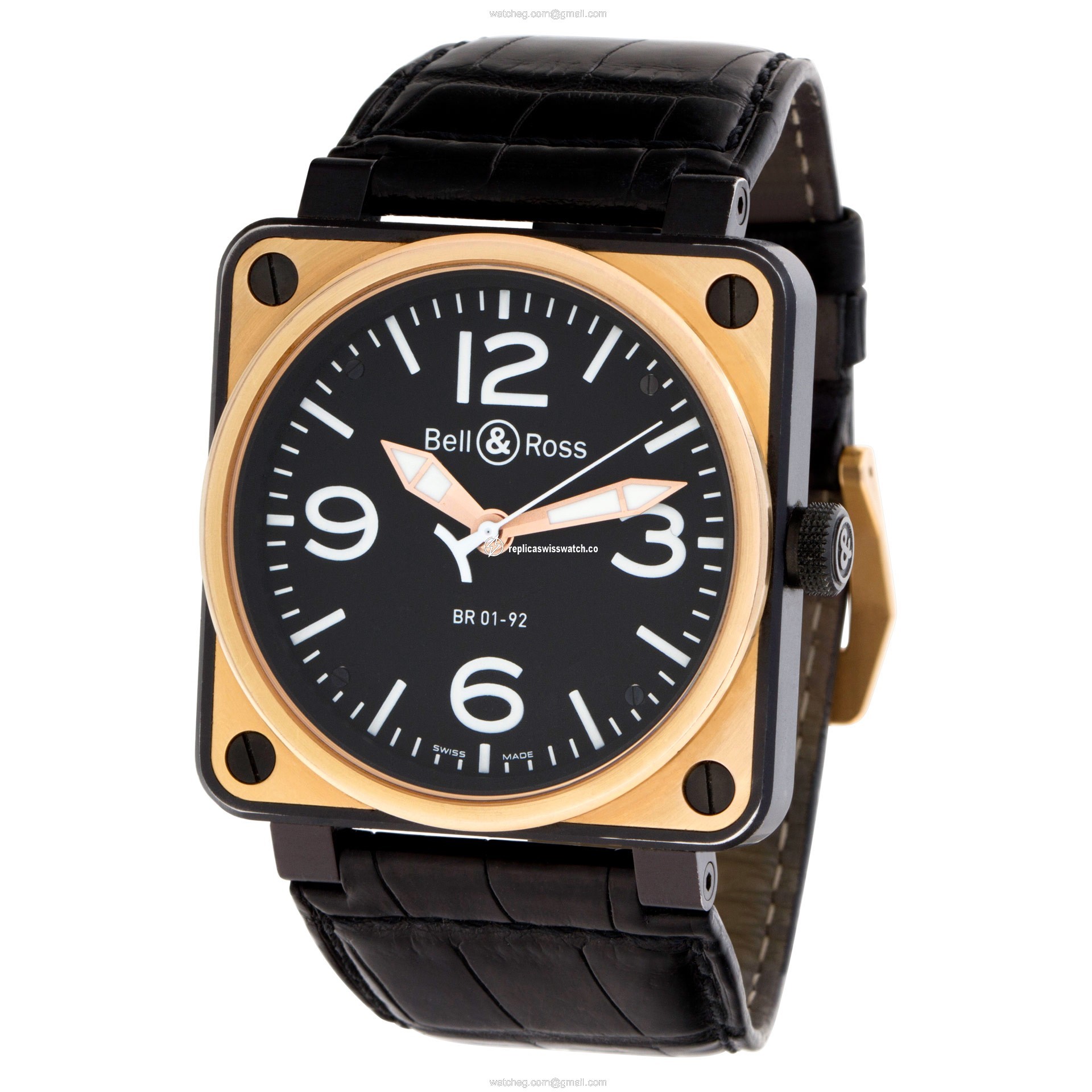 Bell & Ross BR01-92-S Military Spec. Automatic Male Stainless Steel Replica