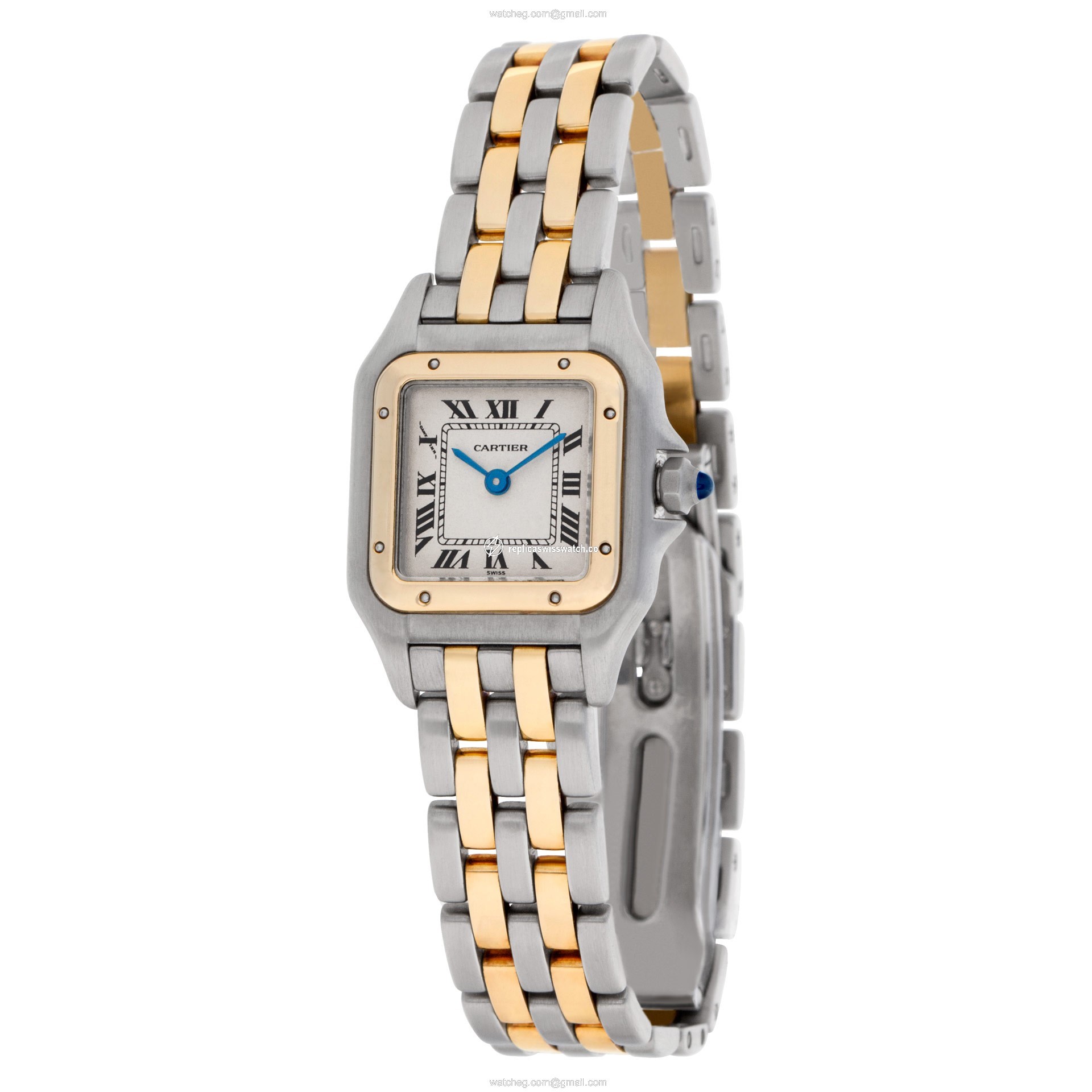 Cartier W25028B Panthere Quartz Female Stainless Steel Replica