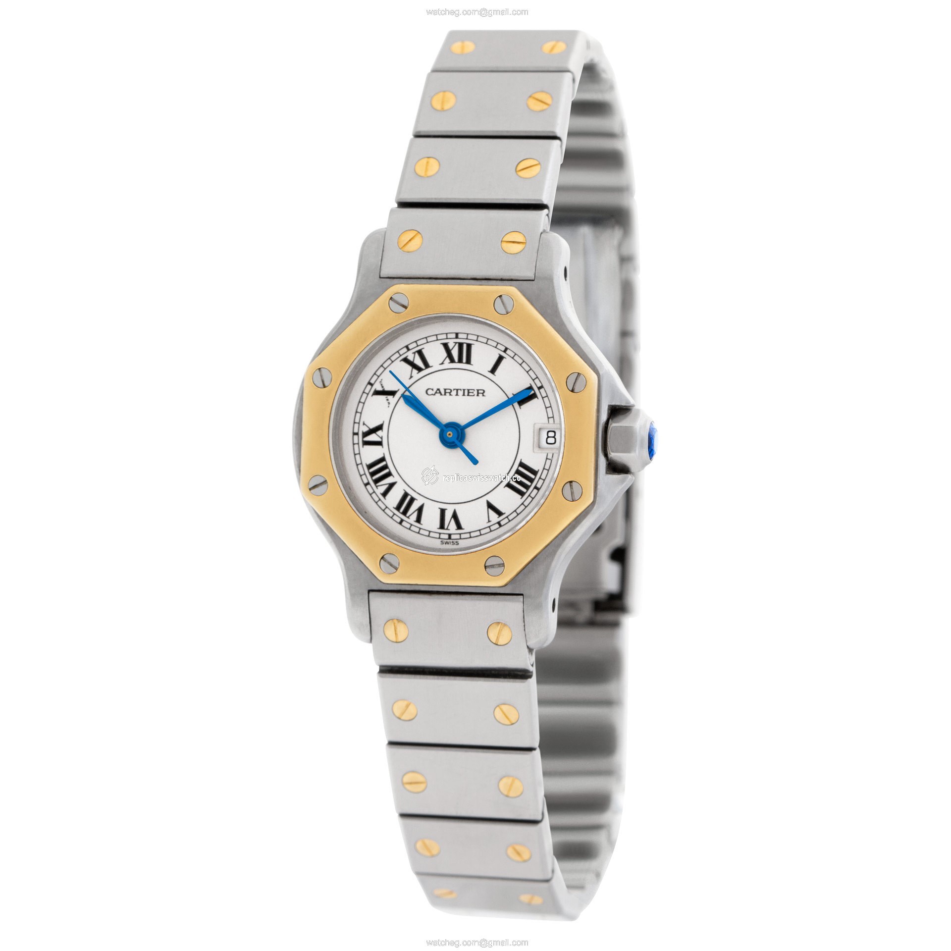 Cartier 187903 Santos Quartz Female Stainless Steel Replica