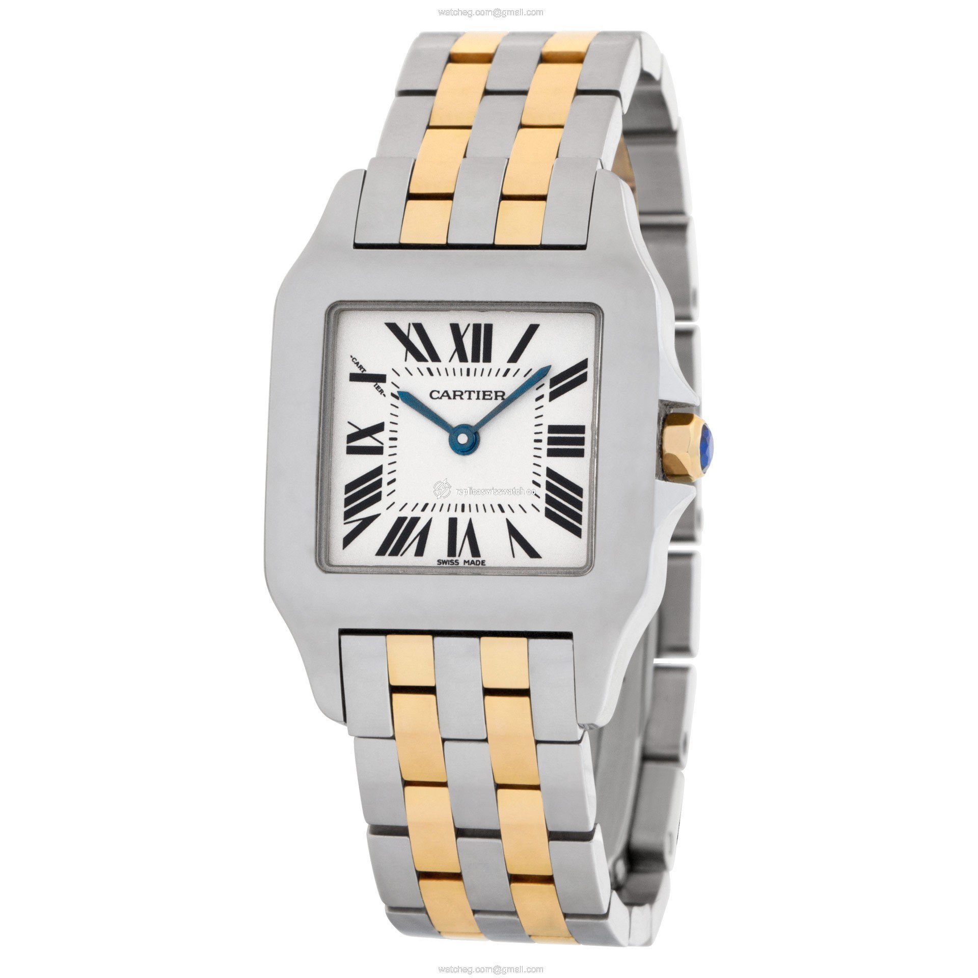 Cartier w25067z6 Santos Demoiselle Quartz Female Stainless Steel Replica