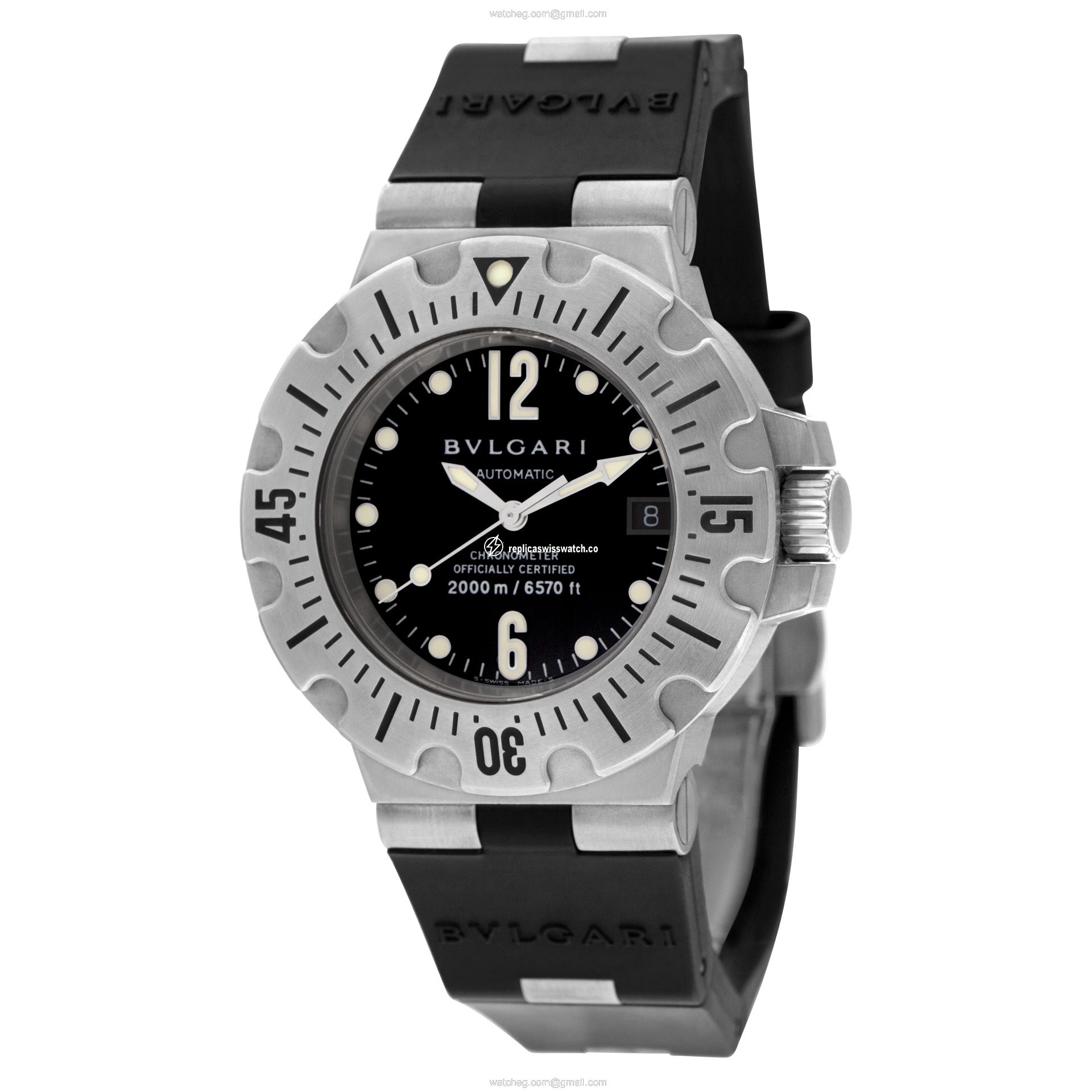 Bvlgari SD42S Diagono Automatic Male Stainless Steel Replica