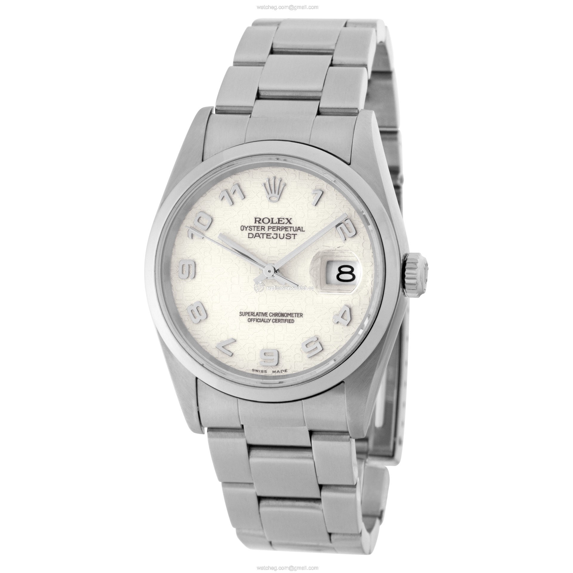 Rolex 16200 Datejust Automatic Unisex Stainless Steel Replica