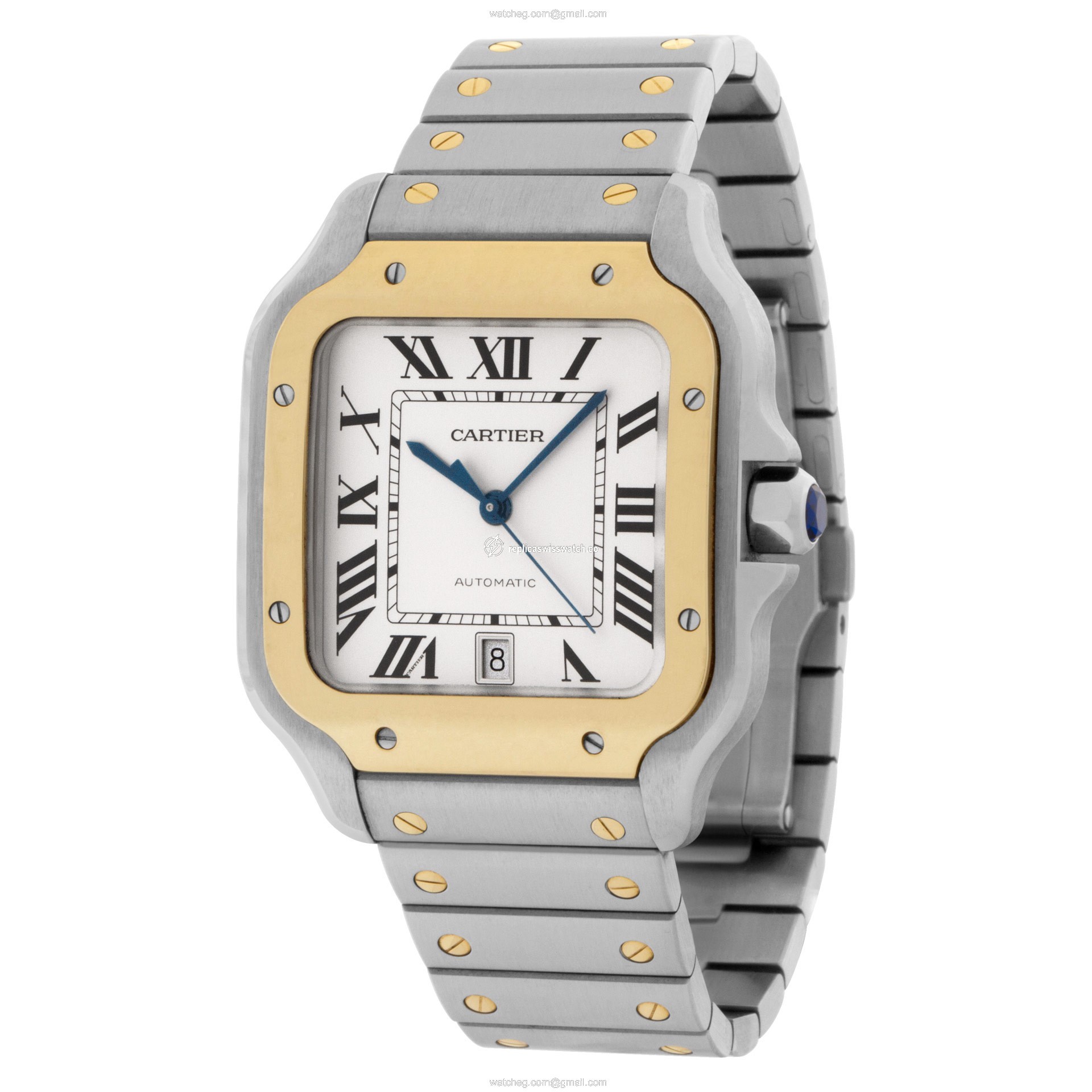 Cartier W2SA0006 Santos Automatic Male Stainless Steel Replica