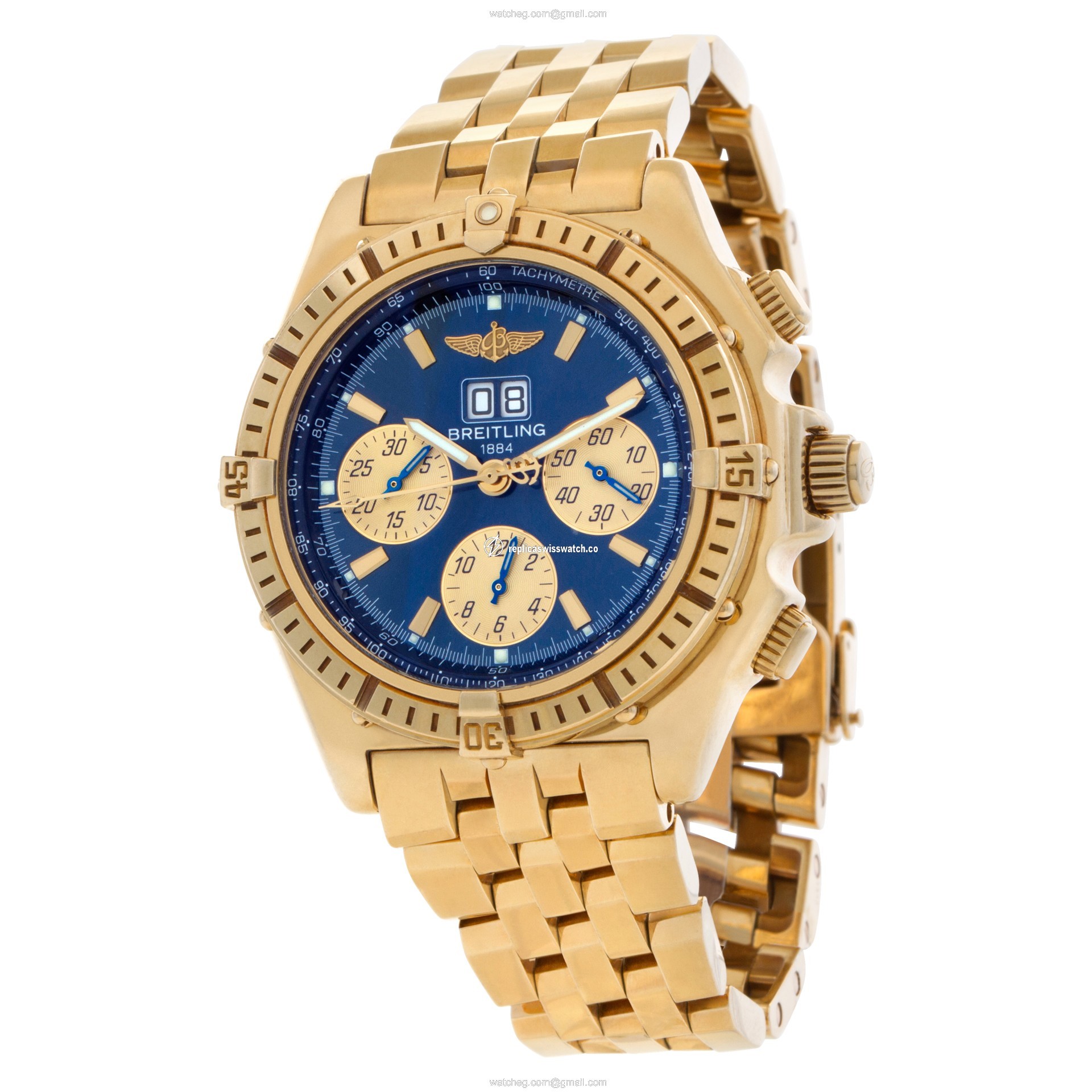 Breitling k44355 Crosswind Automatic Male 18k yellow gold Watches Breitling k44355 Crosswind Automatic Male 18k yellow gold Watches