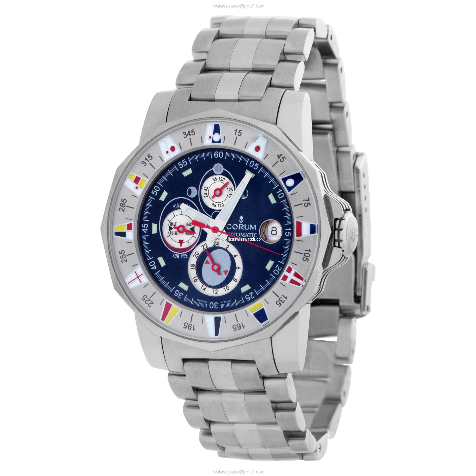 Corum 977.630.20 Admirals Cup Automatic Male Stainless Steel Replica
