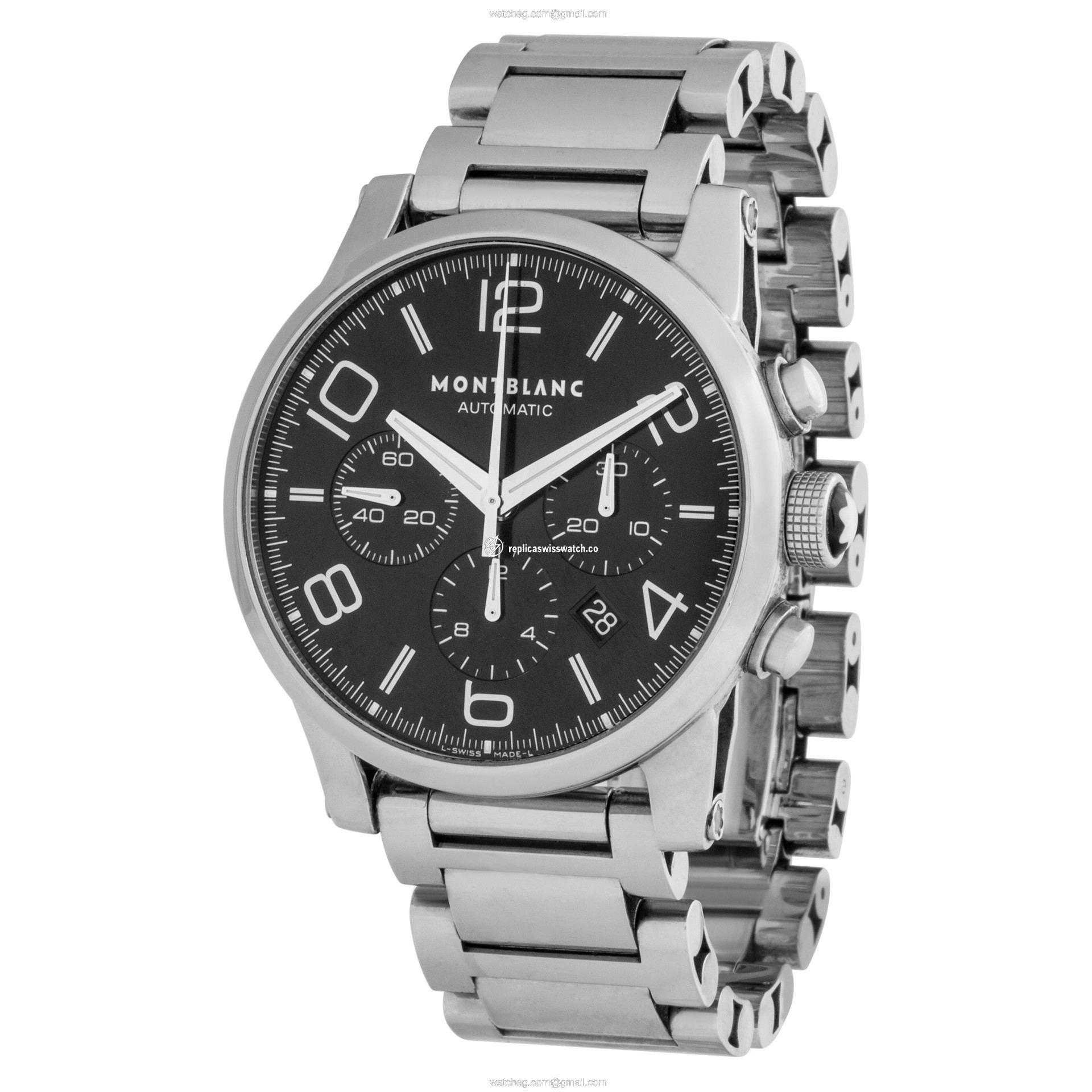 MontBlanc 7069 TimeWalker Automatic Male Stainless Steel Replica