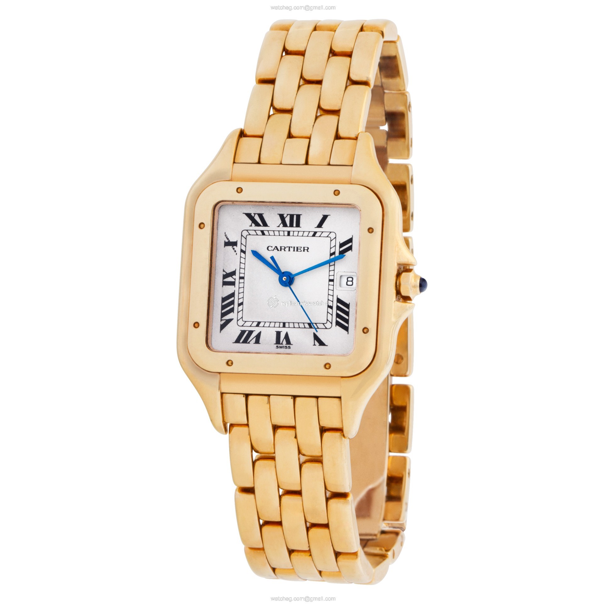 Cartier WGPN0009 Panthere Quartz Male 18k yellow gold Replica