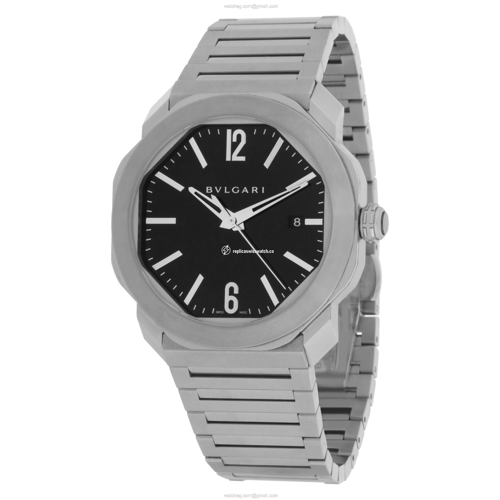 Bvlgari 102704 OCTO Automatic Male Stainless Steel Replica
