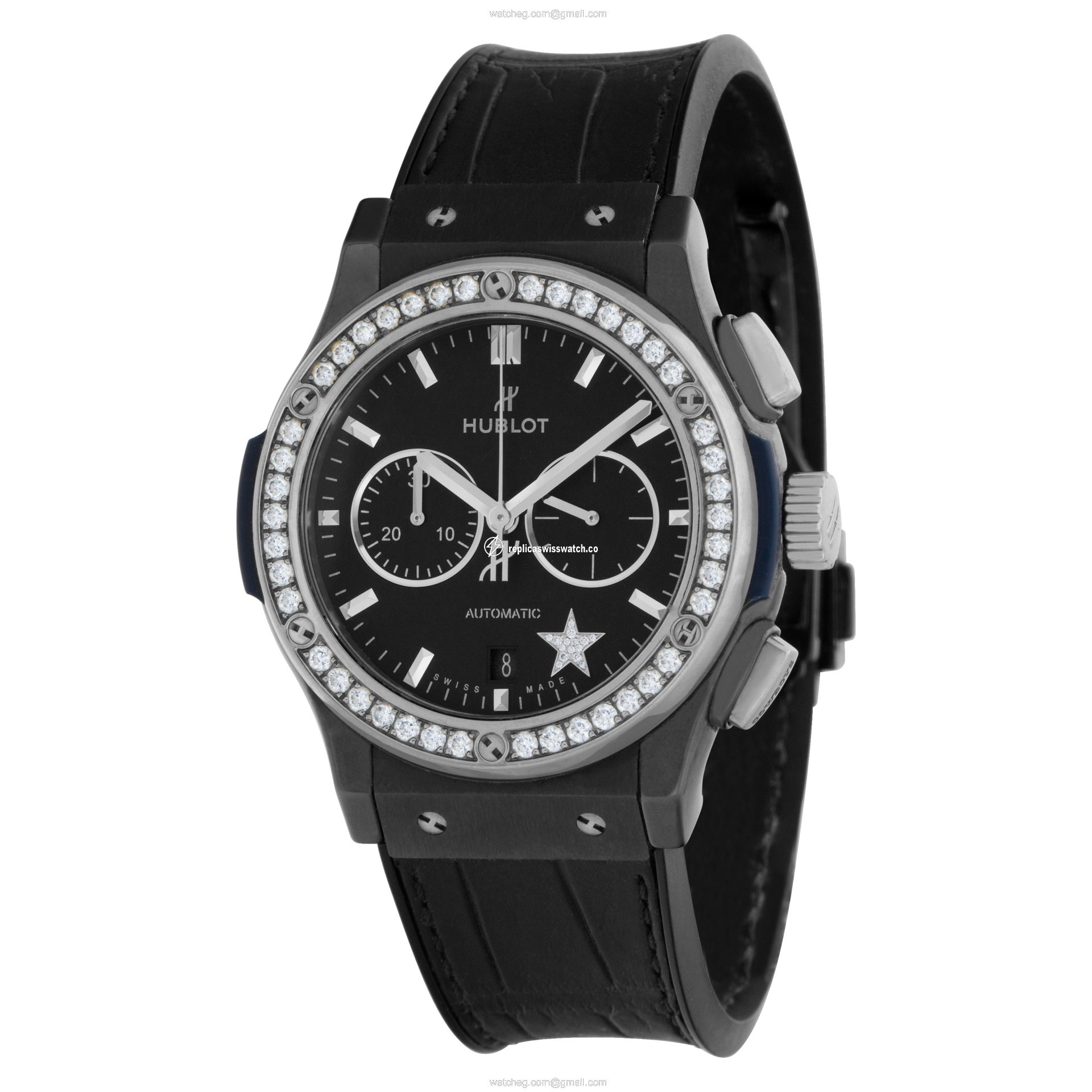 Hublot 541.CN.1170.LR.1204.DCW14 Classic Fusion Automatic Female titanium & ceramic Replica