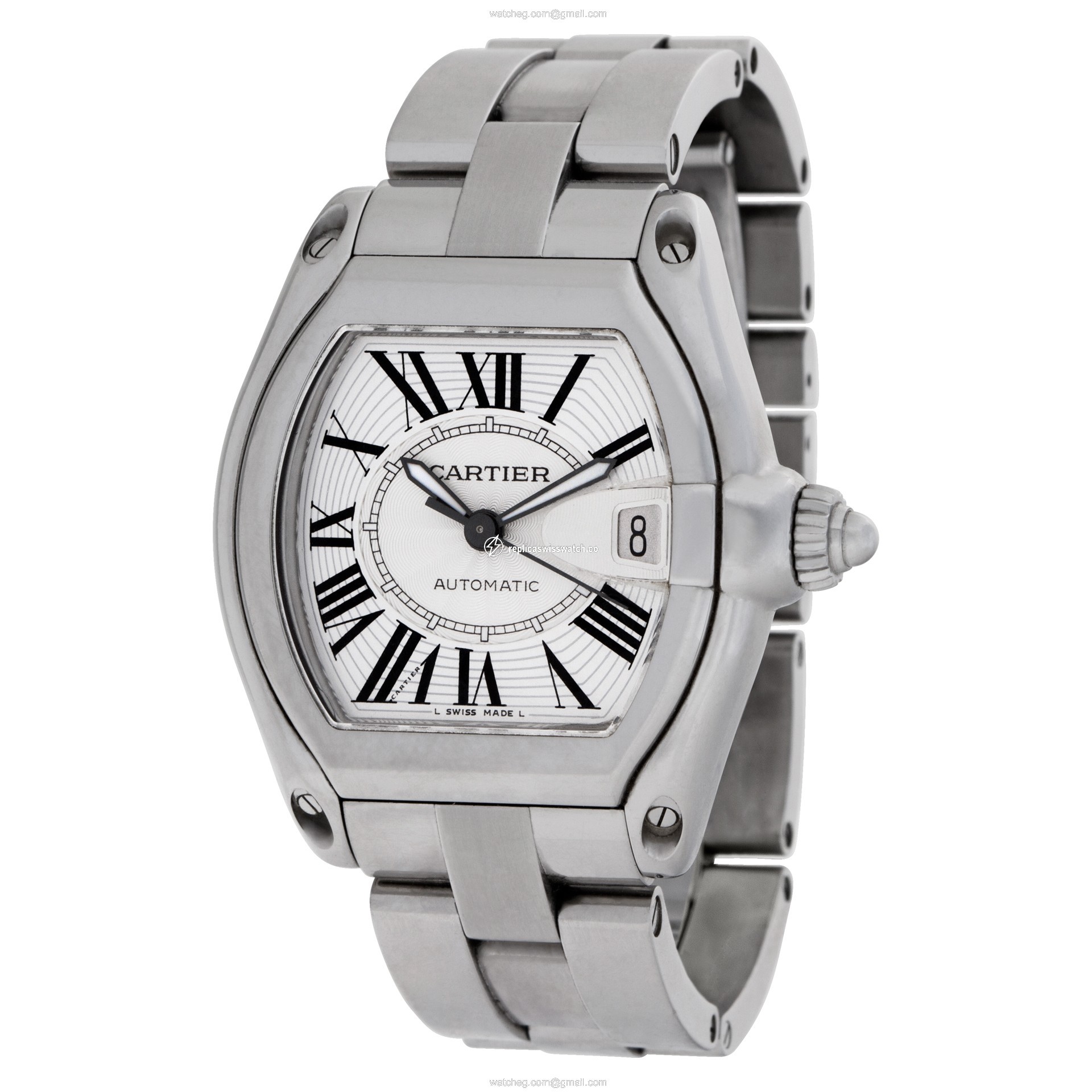 Cartier W62025V3 Roadster Automatic Male Stainless Steel Replica