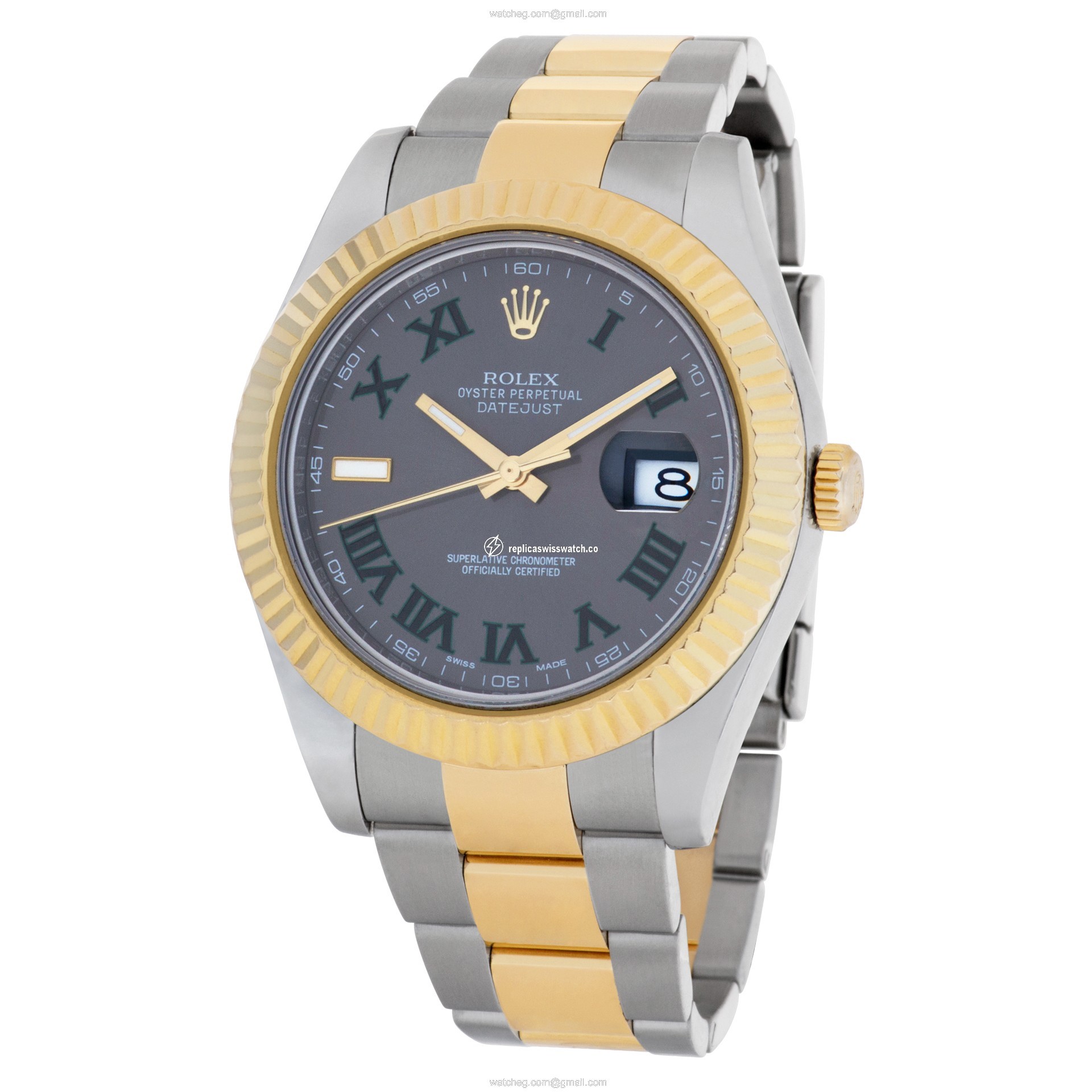 Rolex 116333 Datejust II Automatic Unisex 18k gold & Stainless Steel Replica