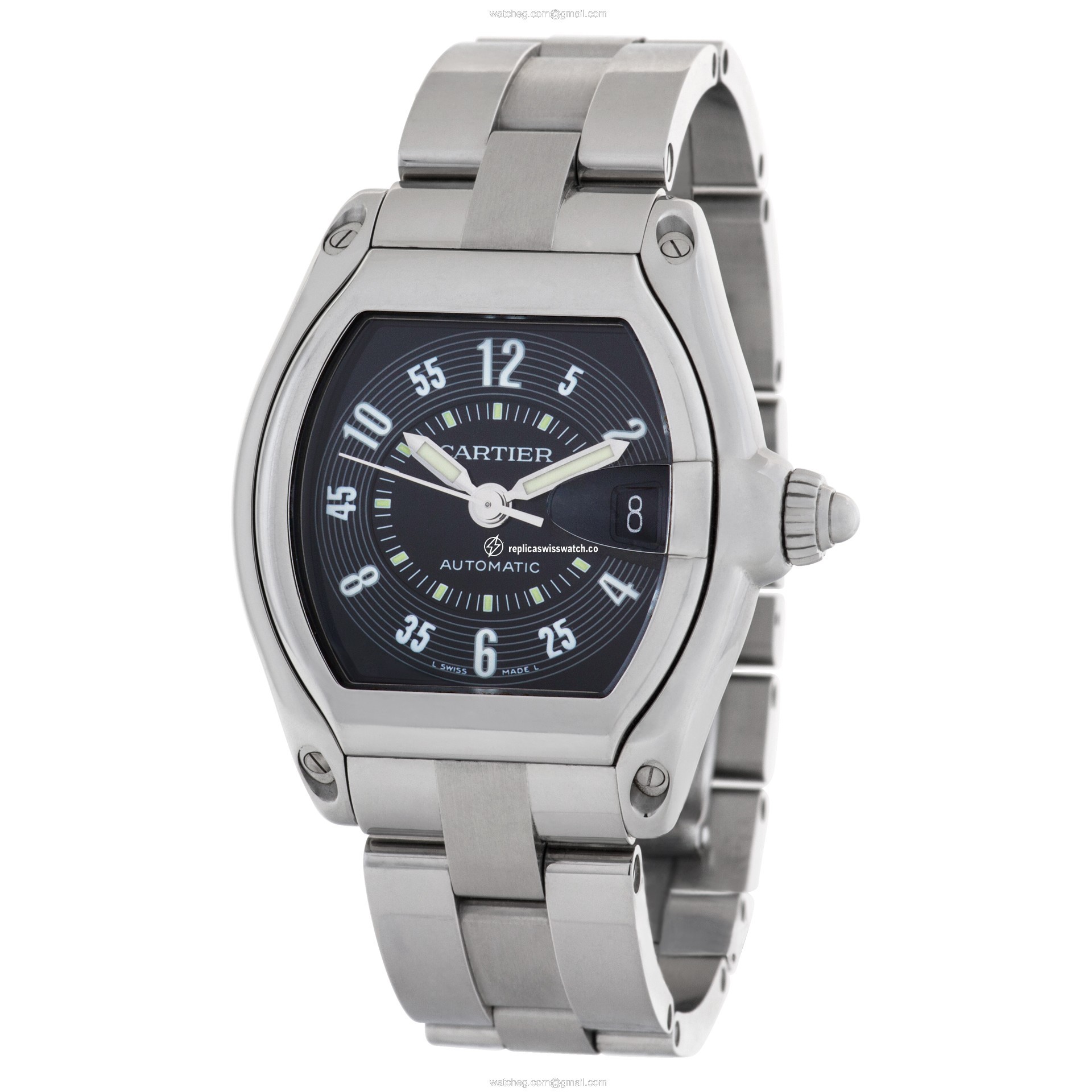 Cartier W62004V3 Roadster Automatic Unisex Stainless Steel Replica