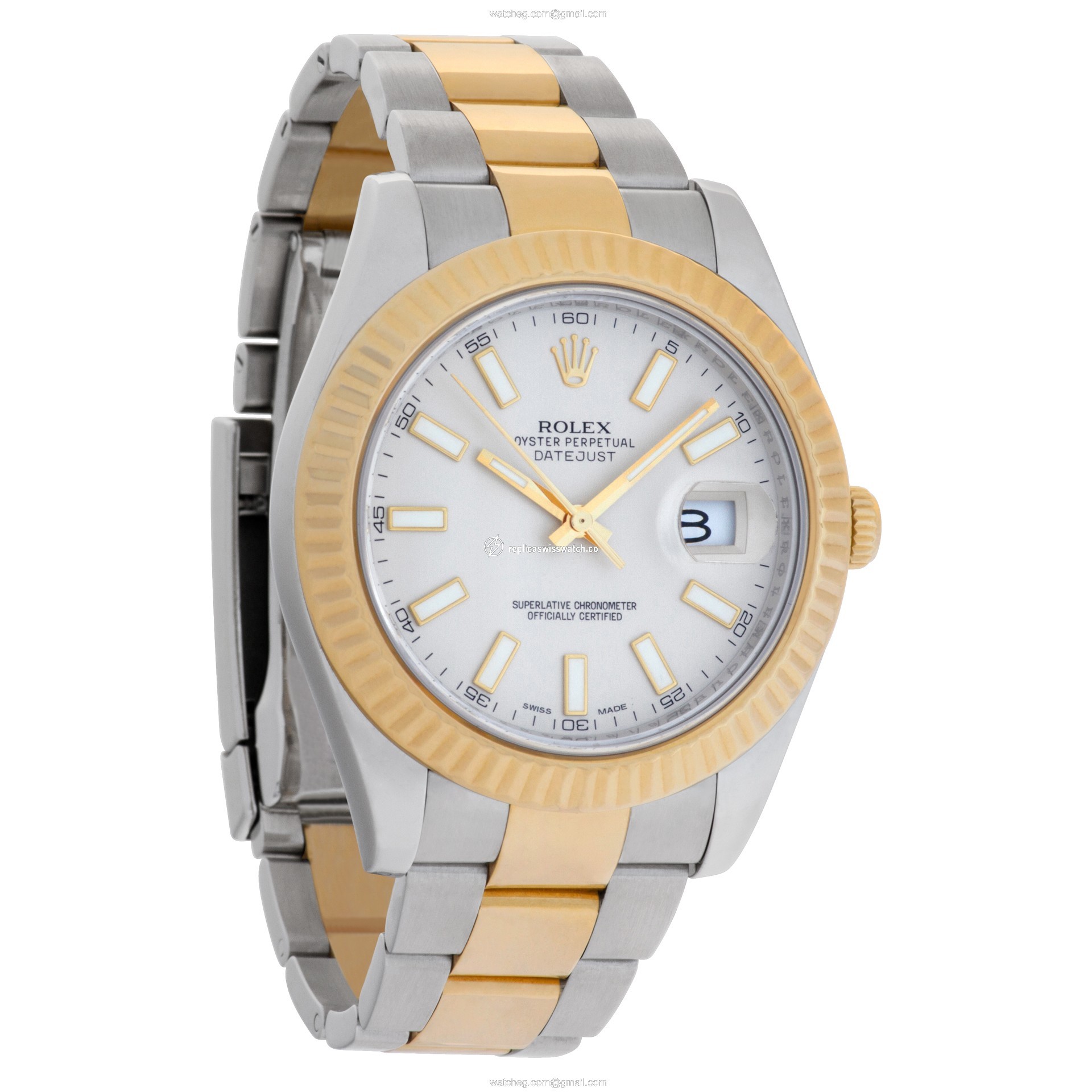Rolex 116333 Datejust II Automatic Male 18k gold & Stainless Steel Replica
