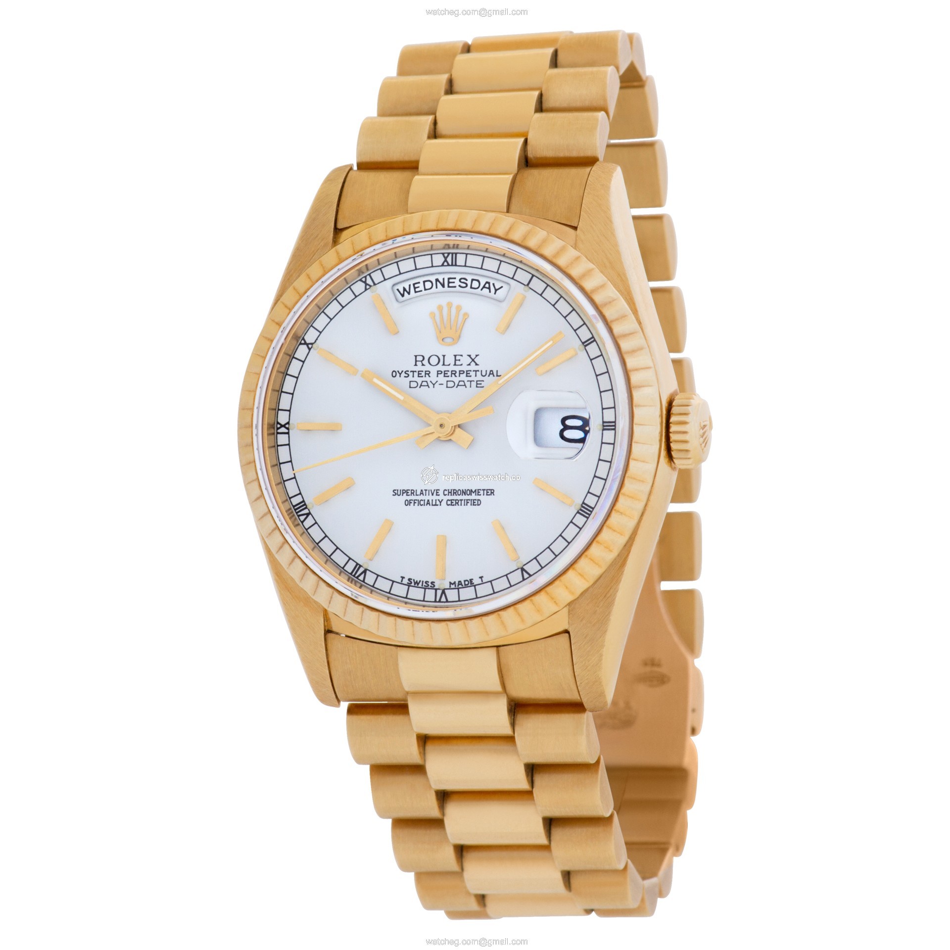 Rolex 18238 Day-Date Automatic Male 18k yellow gold Replica