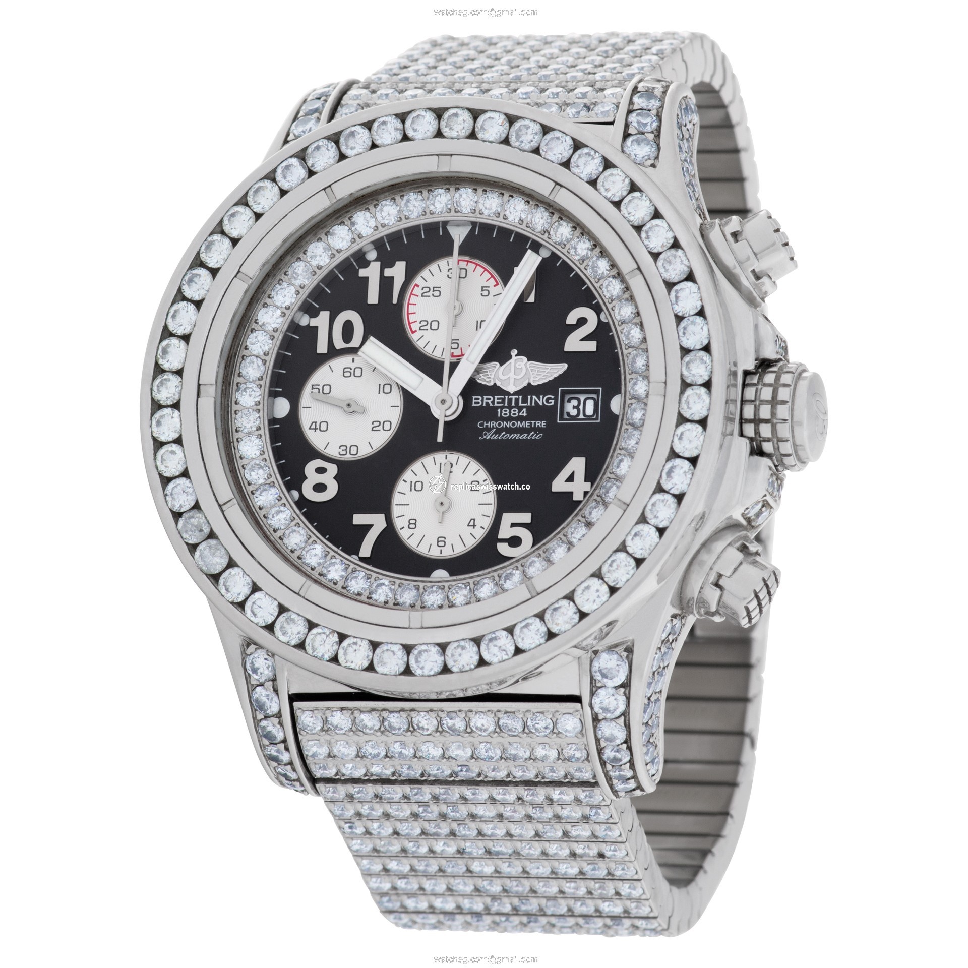 Breitling A13370 Super Avenger Automatic Male Stainless Steel Replica
