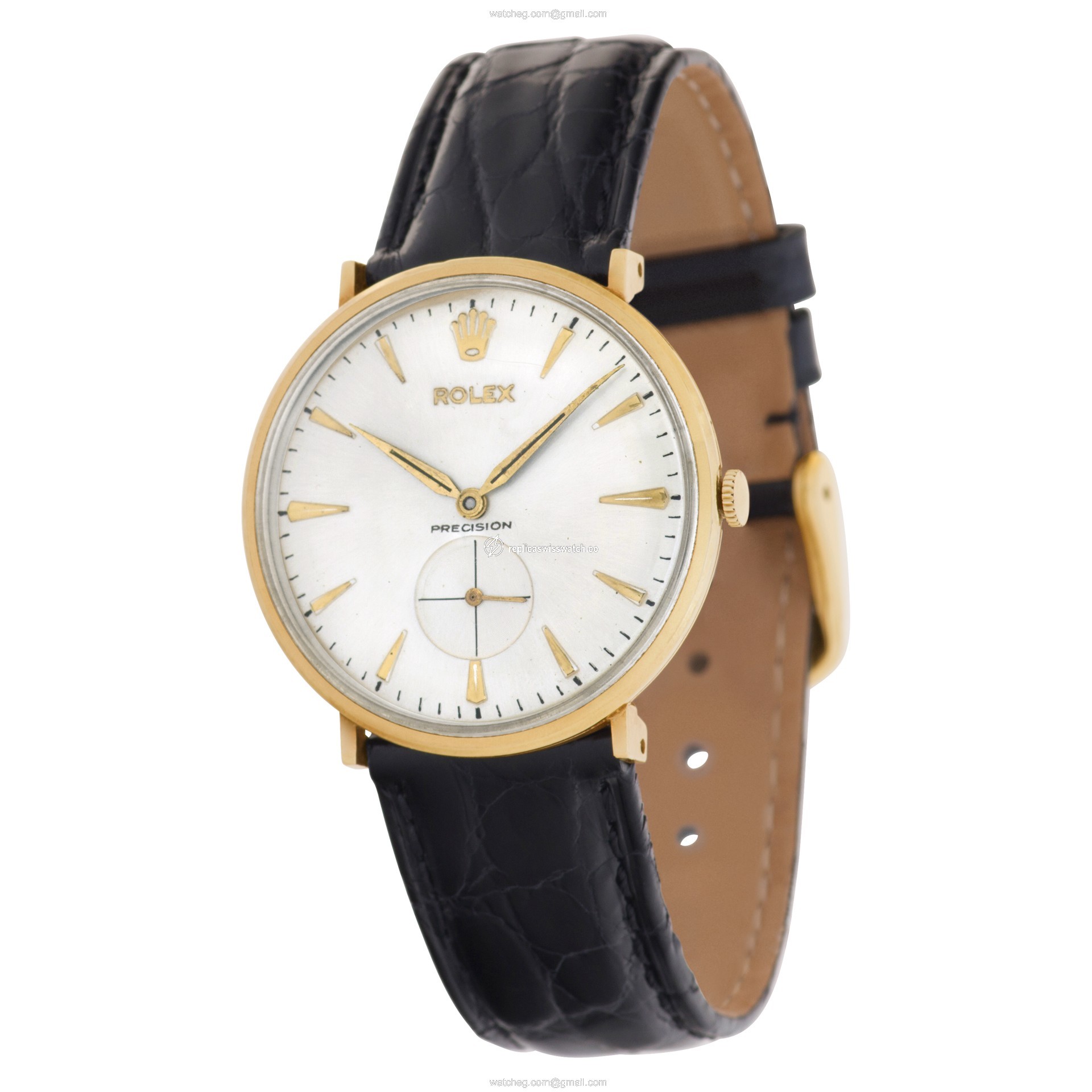 Rolex 12379 Precision Manual Unisex Gold Replica