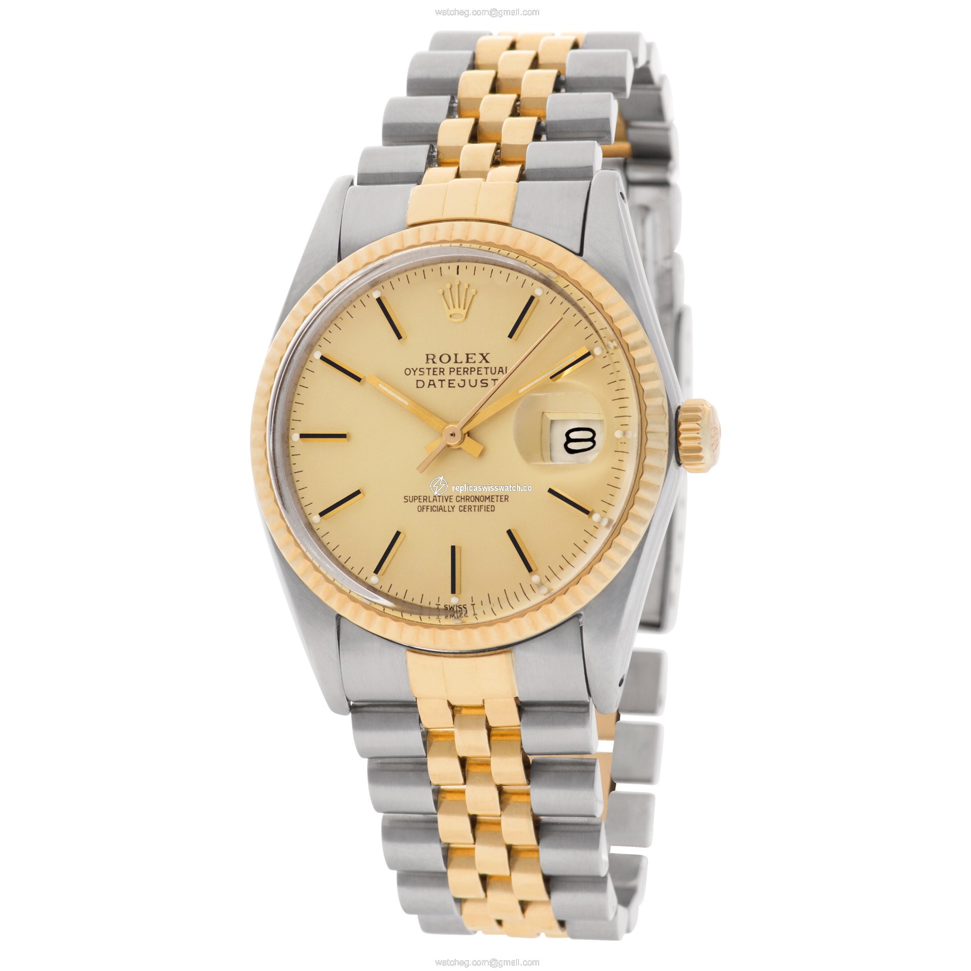 Rolex 16013 Datejust Automatic Unisex 14k gold & Stainless Steel Watches Rolex 16013 Datejust Automatic Unisex 14k gold & Stainless Steel Watches