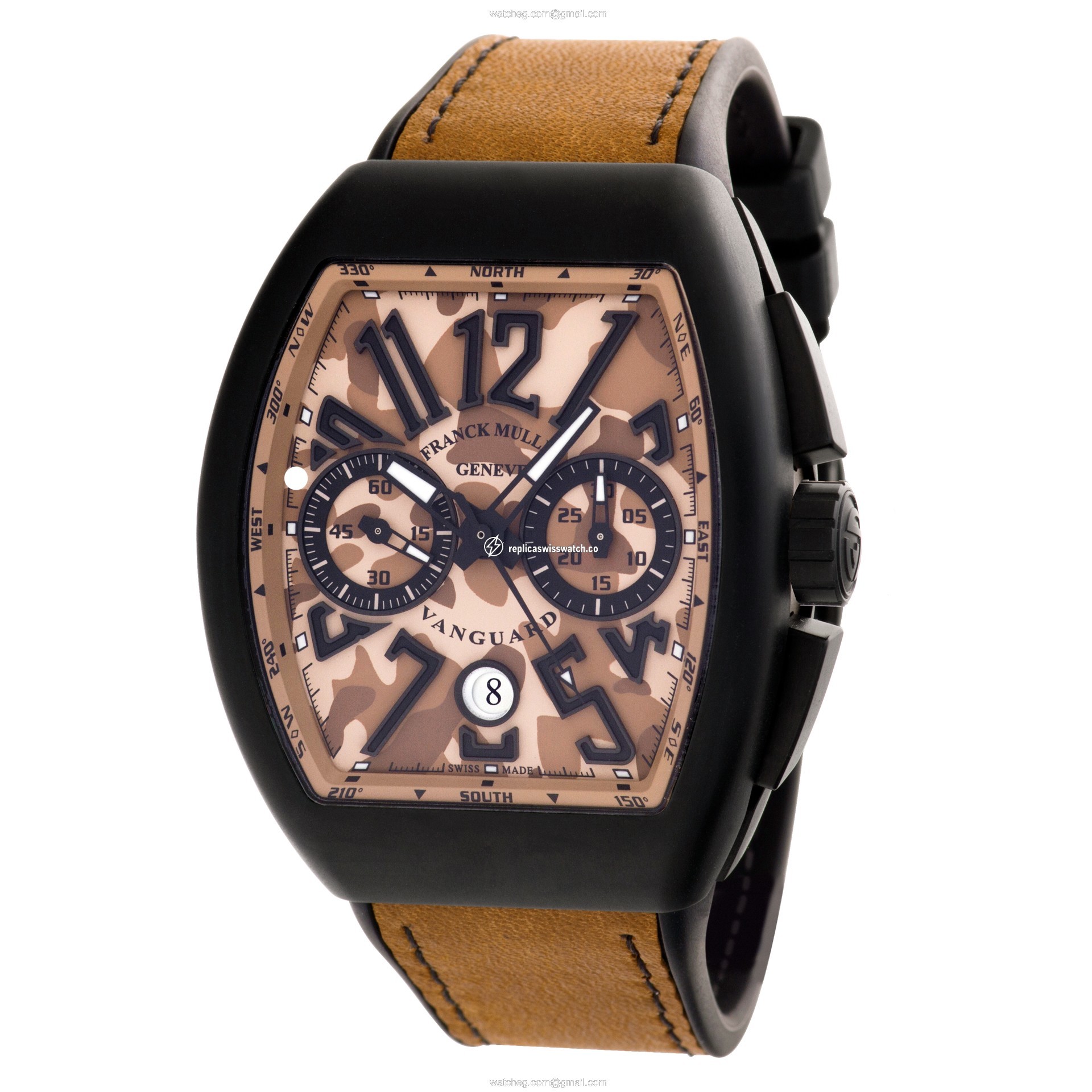 Franck Muller 45CCCAMSND Vanguard Automatic Male Titanium Replica