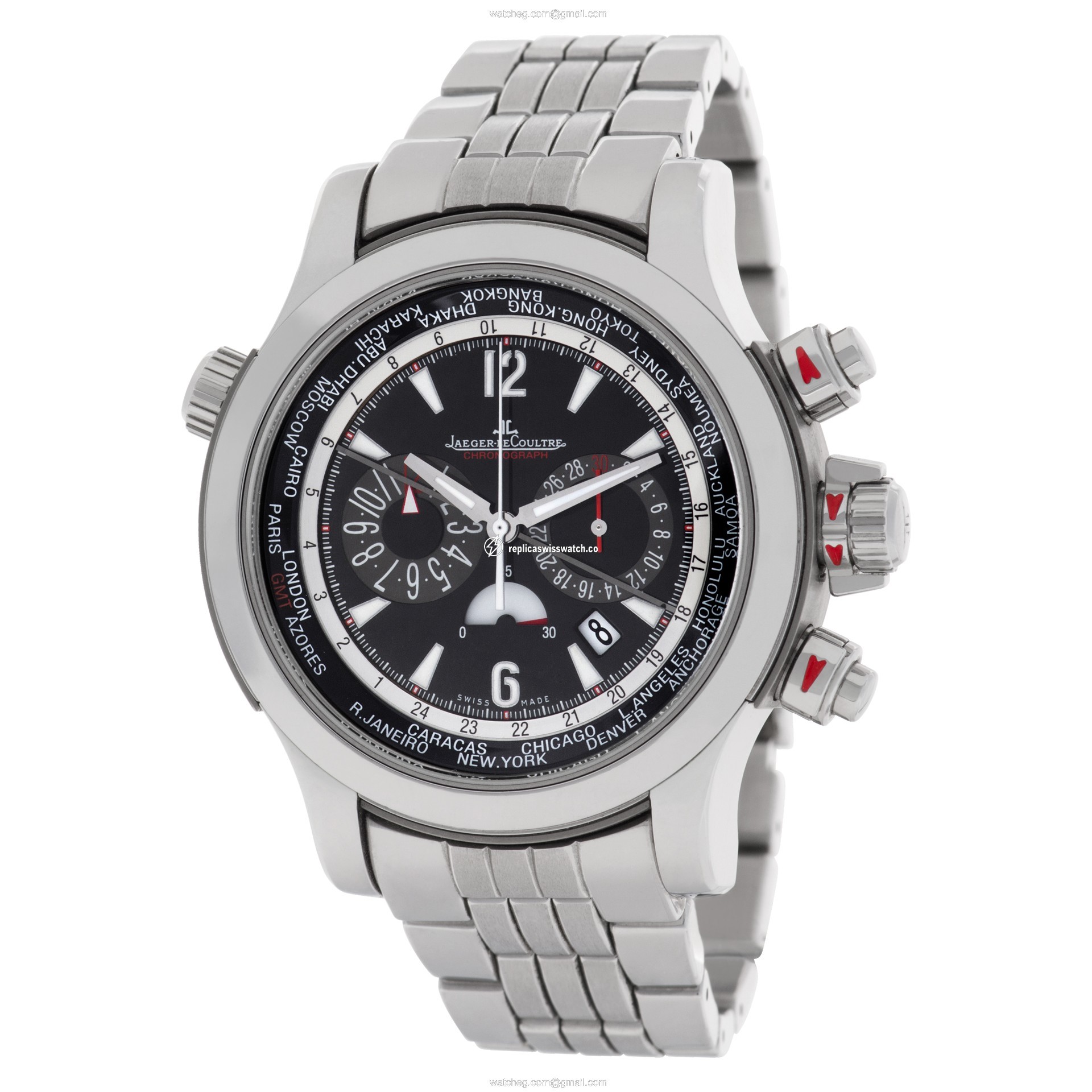 Jaeger LeCoultre 150.8.22 Master Compressor Automatic Male Stainless Steel Replica