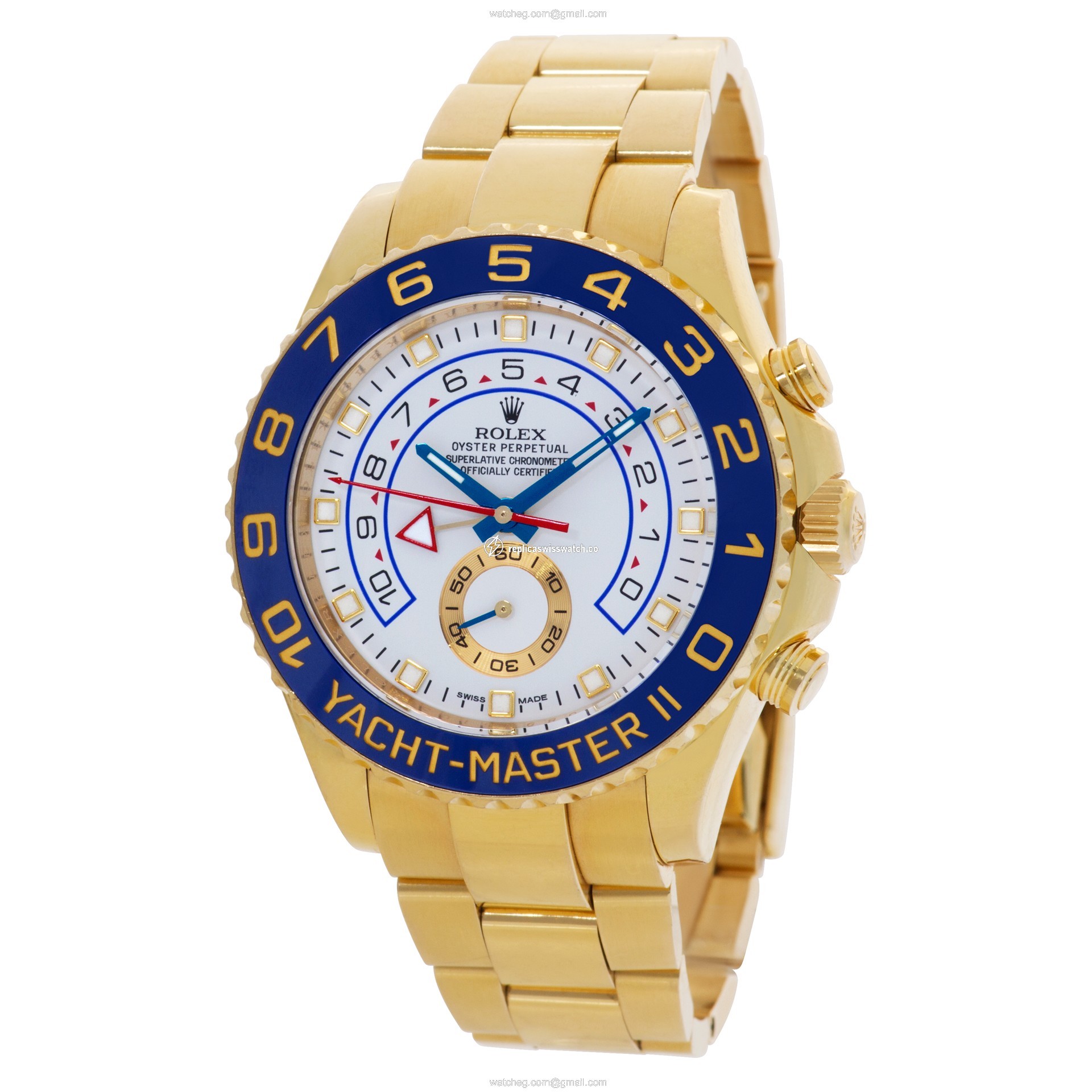 Rolex 116688 Yacht-Master II Automatic Male 18k yellow gold Replica