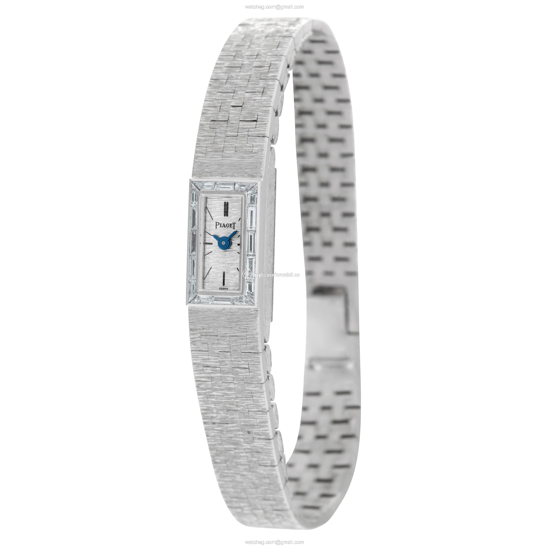 Piaget 1343 Classic Manual Female 18k White Gold Replica