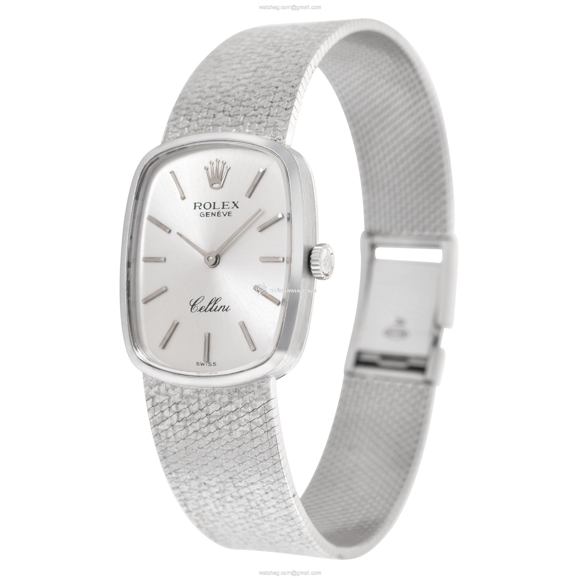 Rolex Rolex 4985 Cellini Manual Unisex 18k White Gold Replica