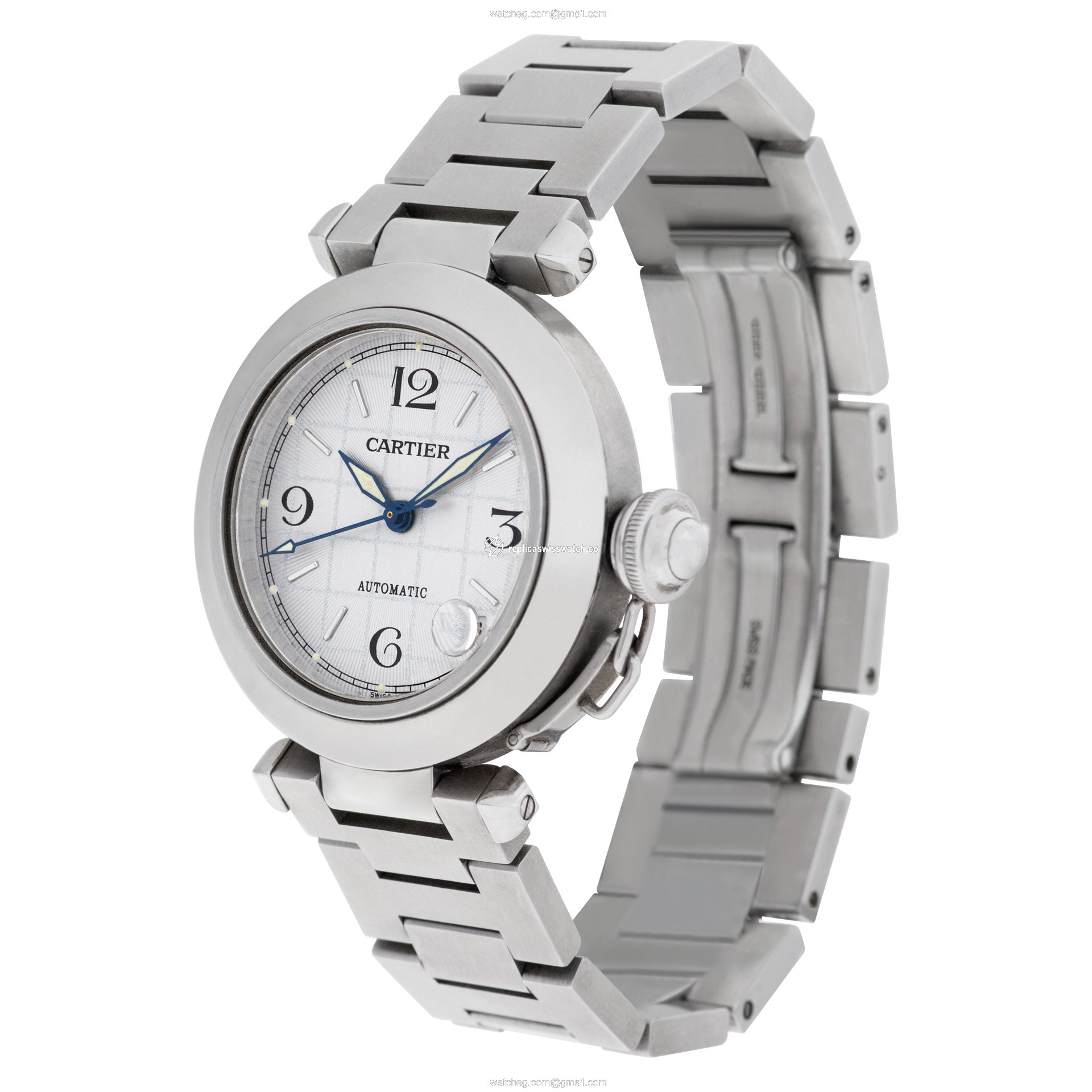 Cartier w31015m7 Pasha C Automatic Female Stainless Steel Replica