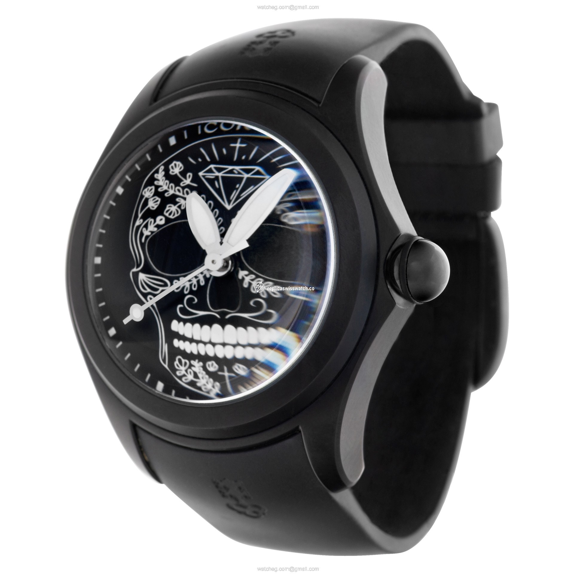 Corum 082.310.98/0371 SM01 Bubble Automatic Unisex Black PVD Replica