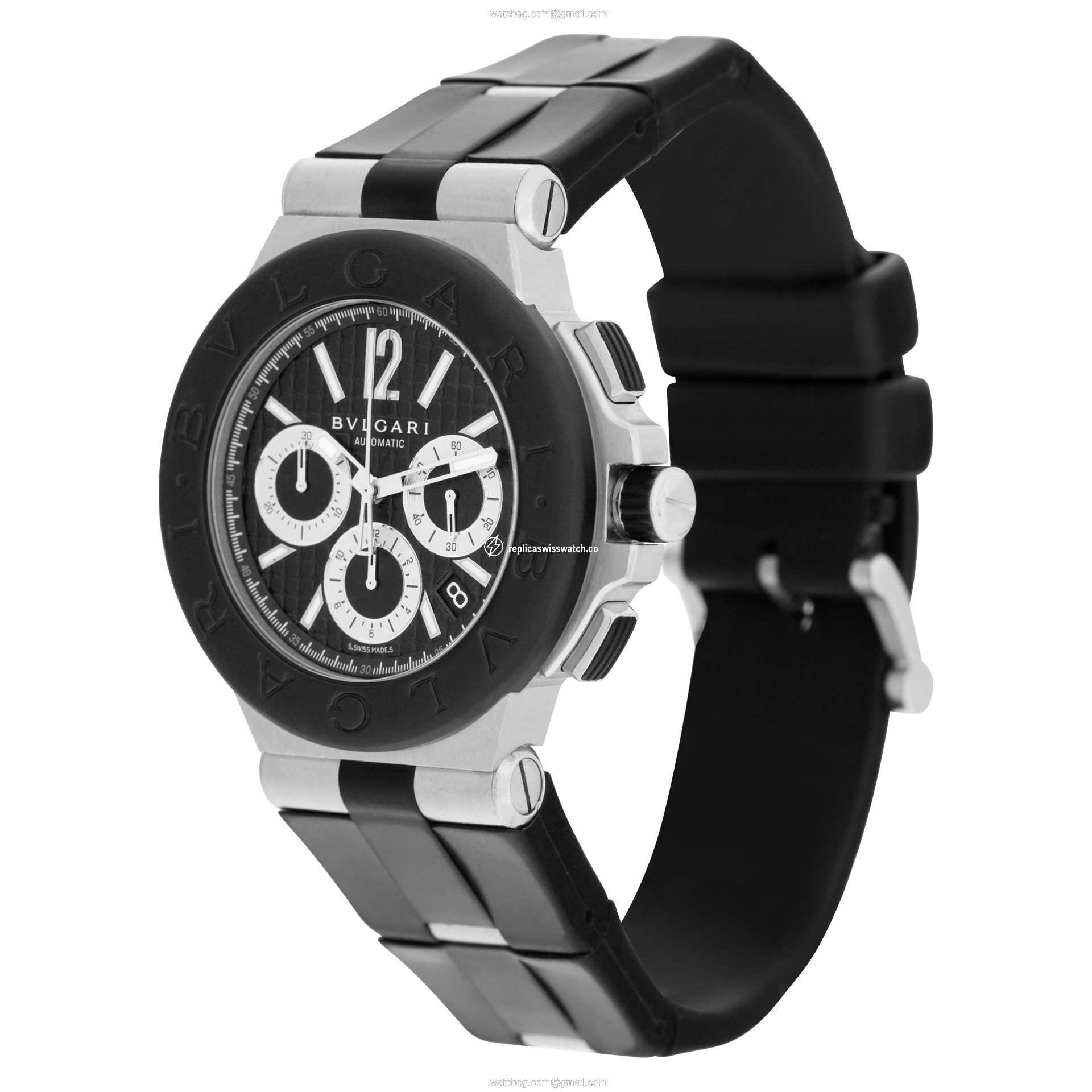 Bvlgari dg42svch Diagono Automatic Male Stainless Steel Replica