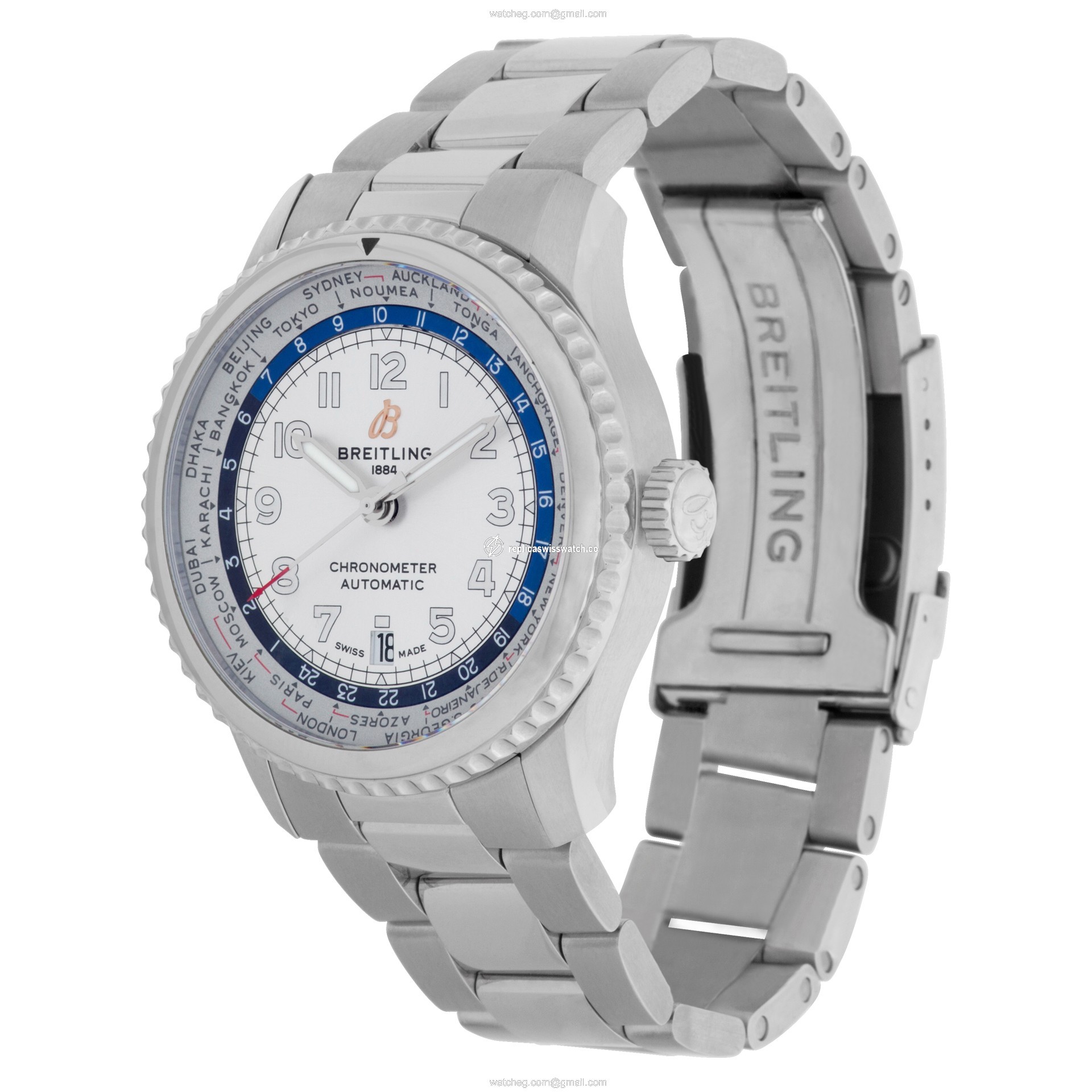 Breitling AB3521U01G1A Aviator Automatic Male Stainless Steel Replica