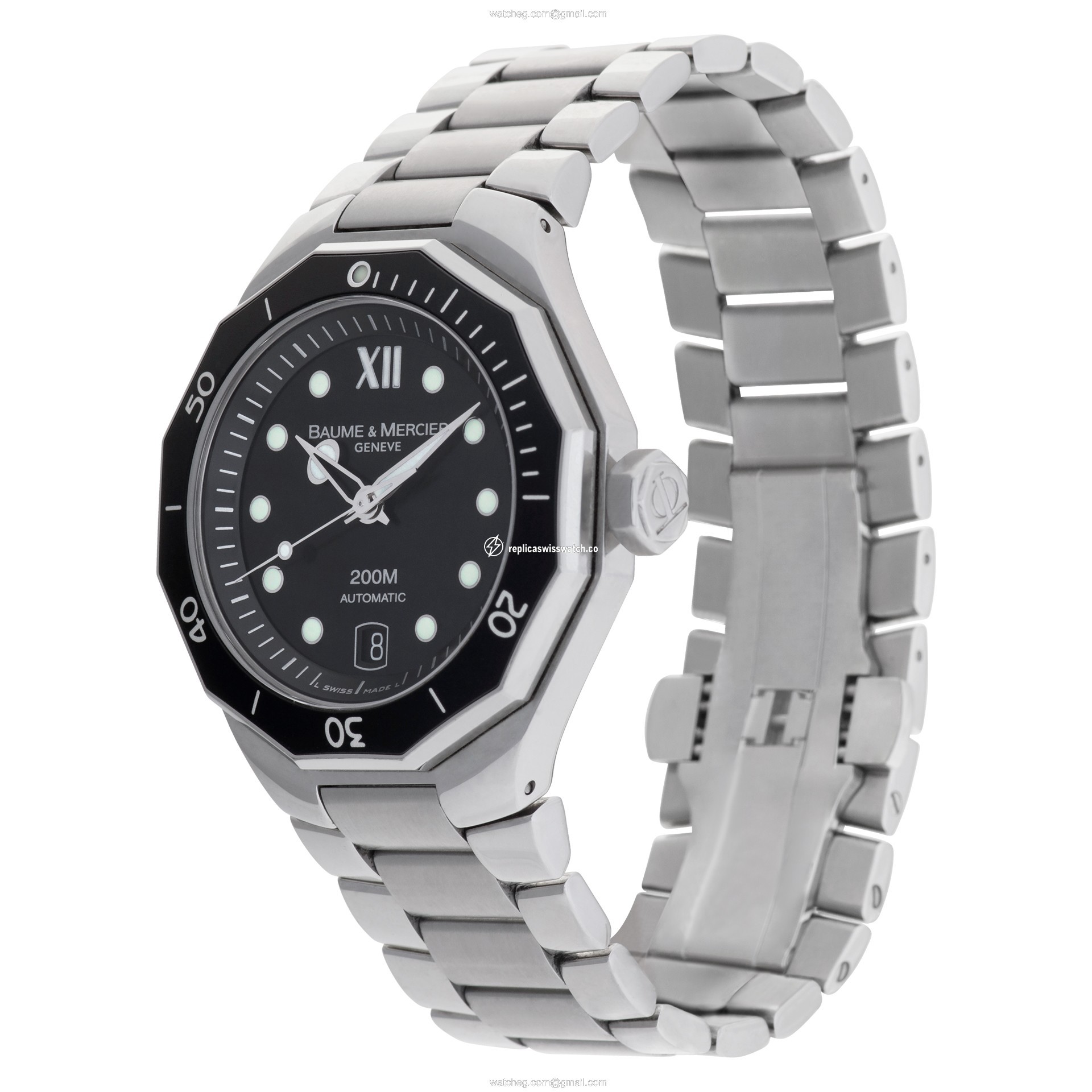 Baume & Mercier MOA08778 Riviera Automatic Male Stainless Steel Replica