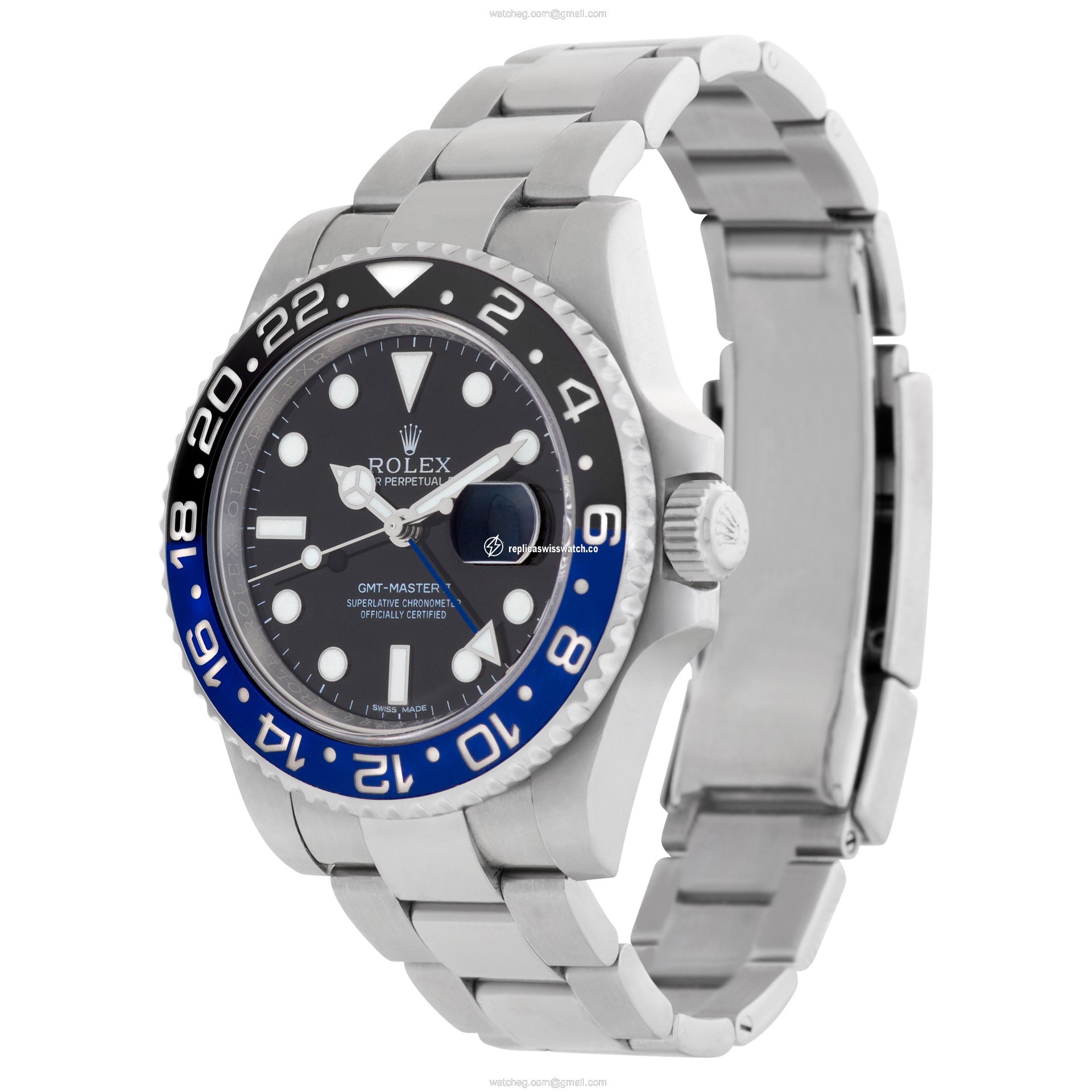 Rolex 116710BLNR GMT-Master II Automatic Male Stainless Steel Replica