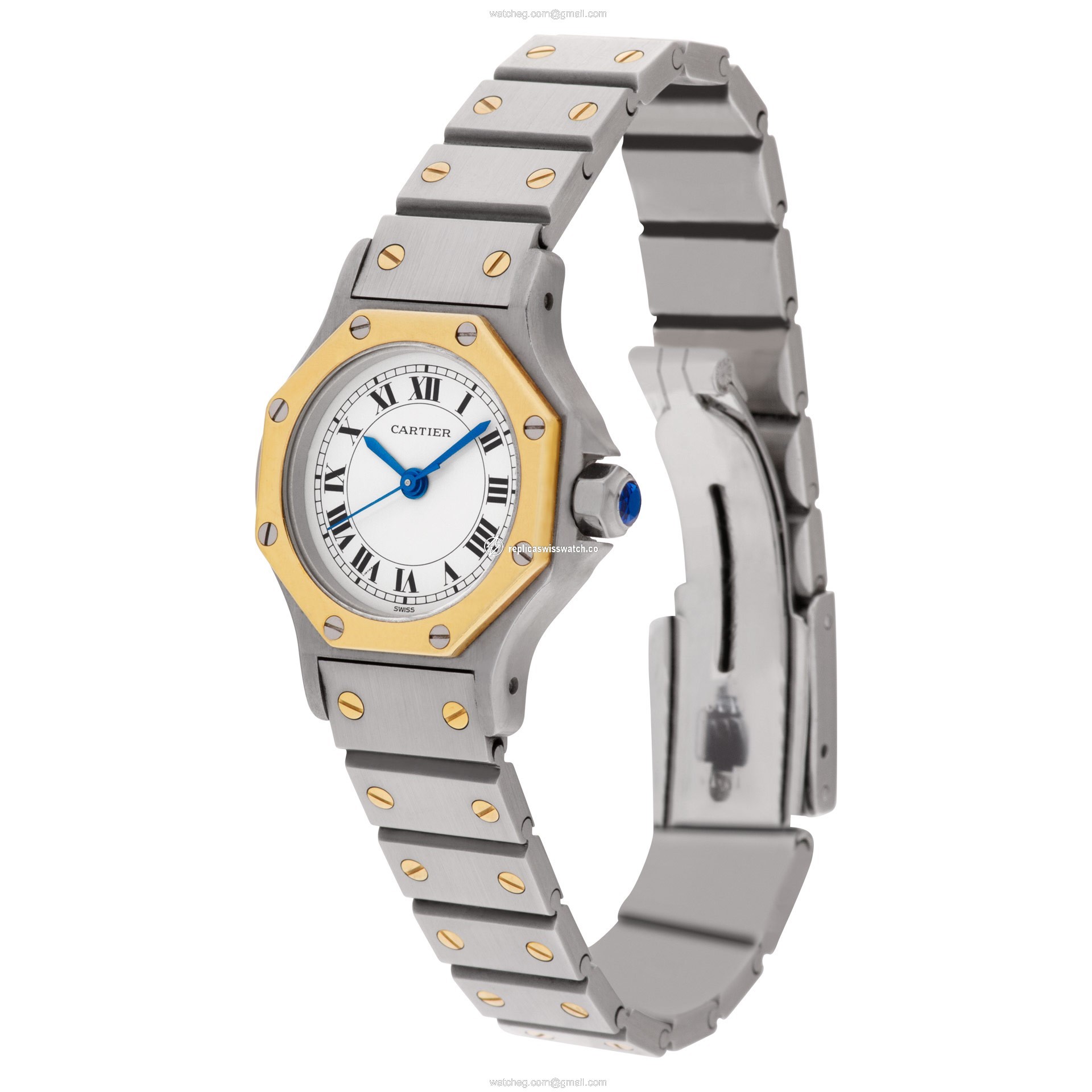 Cartier AC 980gr Santos Automatic Female Stainless Steel Replica