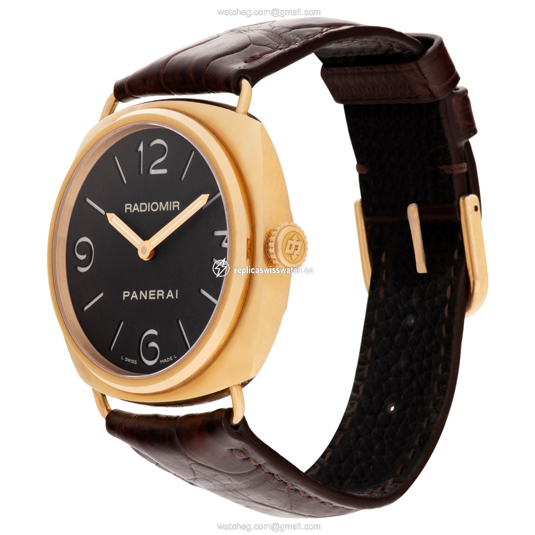 Panerai PAM 231 Radiomir Manual Male 18k rose gold Replica