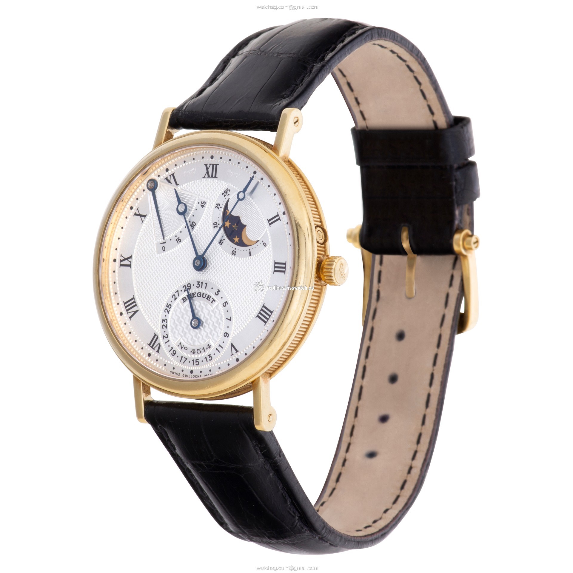 Breguet 3137 Classique Automatic Unisex 18k yellow gold Replica
