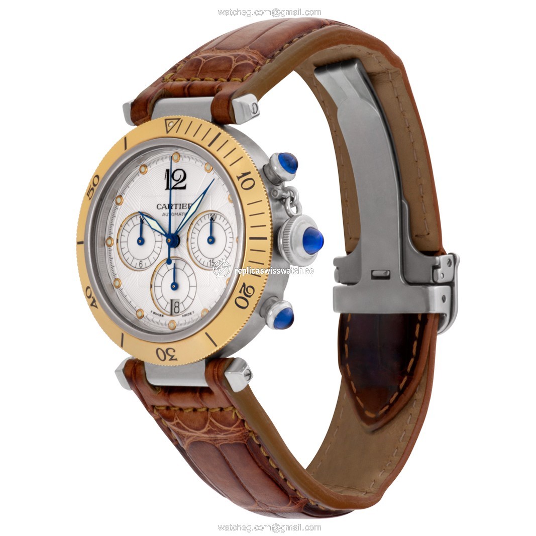 Cartier W31036T6 Pasha Automatic Unisex Stainless Steel Replica