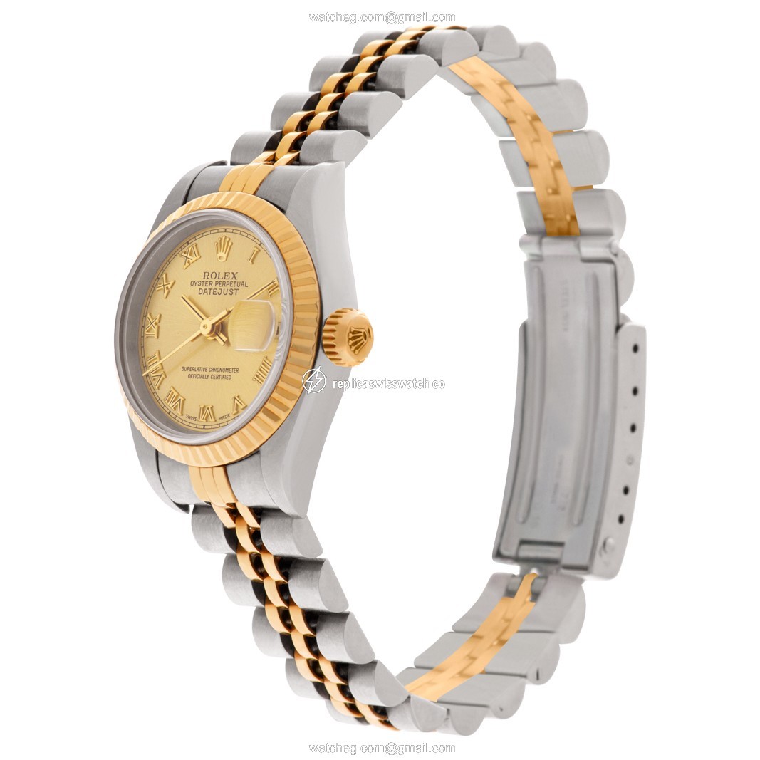 Rolex 69173 Datejust Automatic Female Stainless Steel Replica