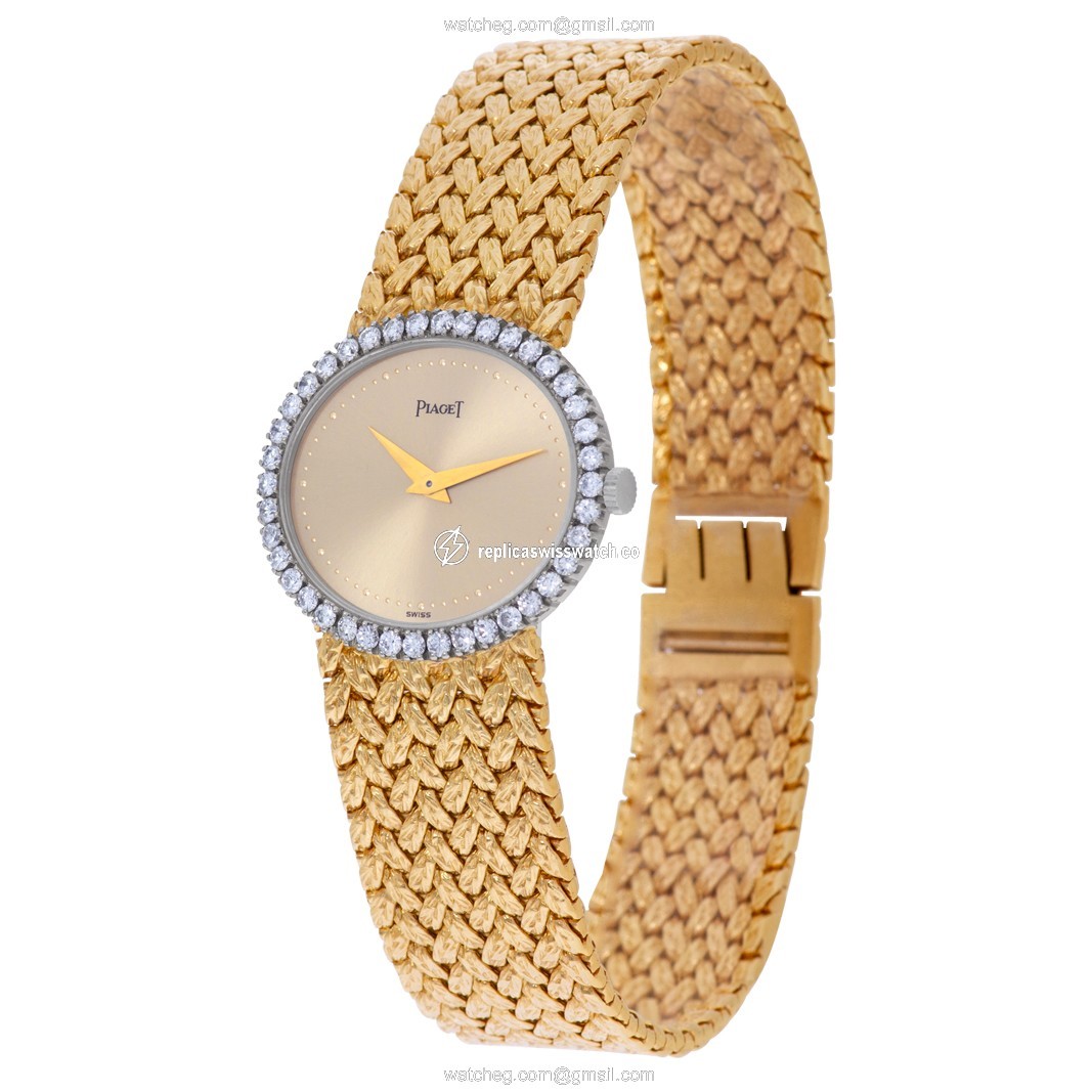 Piaget 9806 D2 Classic Manual Female 18k yellow gold Replica