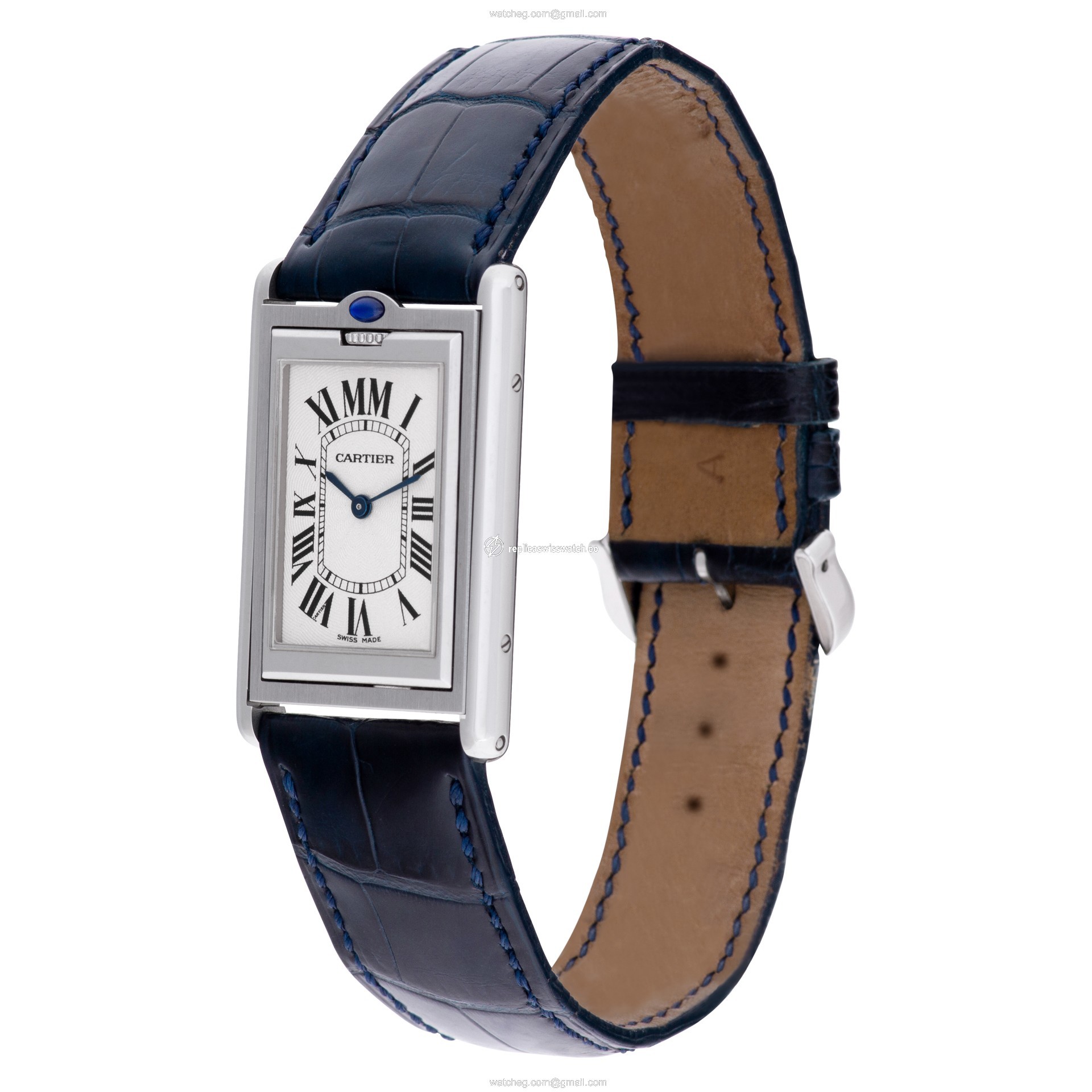 Cartier W1011358 Basculante Manual Male Stainless Steel Replica