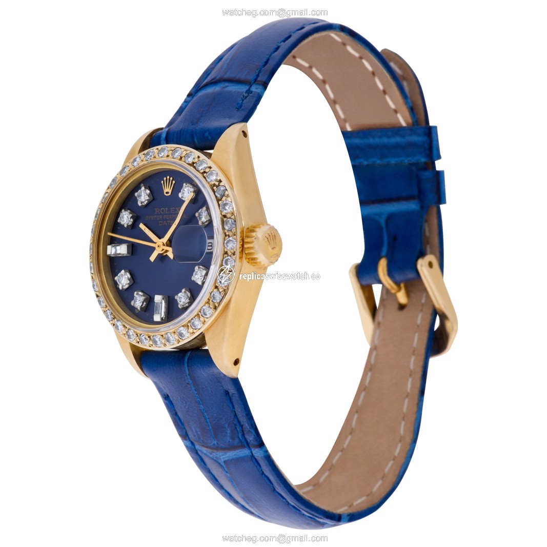 Rolex 6916 Date Automatic Female 18k yellow gold Replica