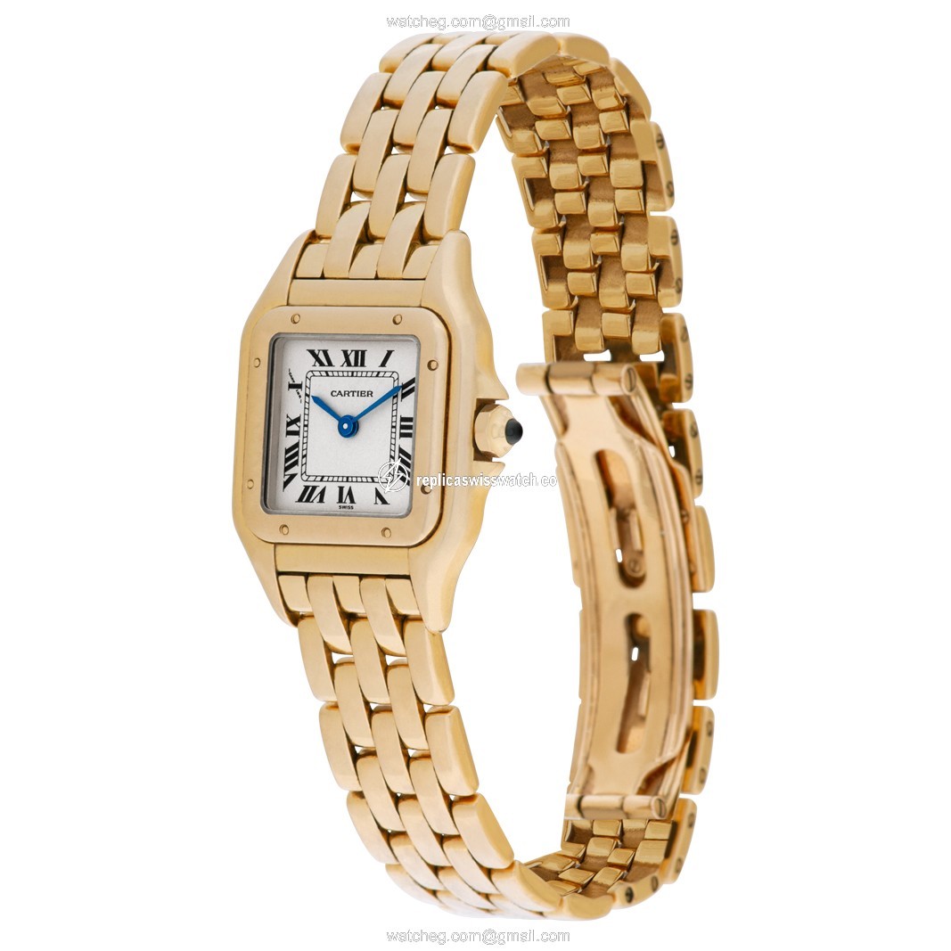 Cartier w25022b9 Panthere Quartz Female 18k yellow gold Replica