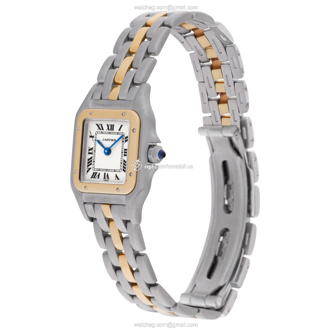 Cartier W524079 Panthere Quartz Female 18k gold & Stainless Steel Replica