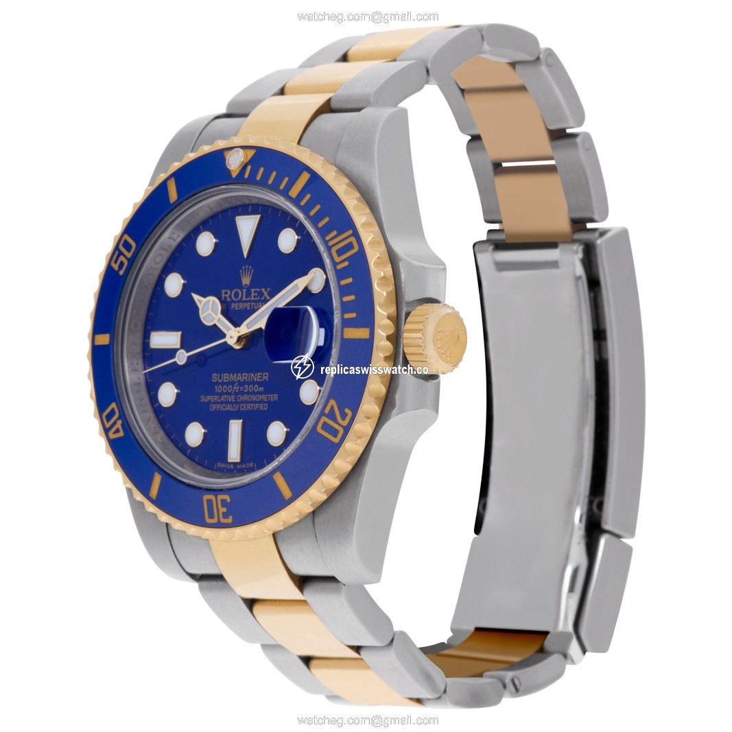 Rolex 116613 Submariner Automatic Male 18k gold & Stainless Steel Replica