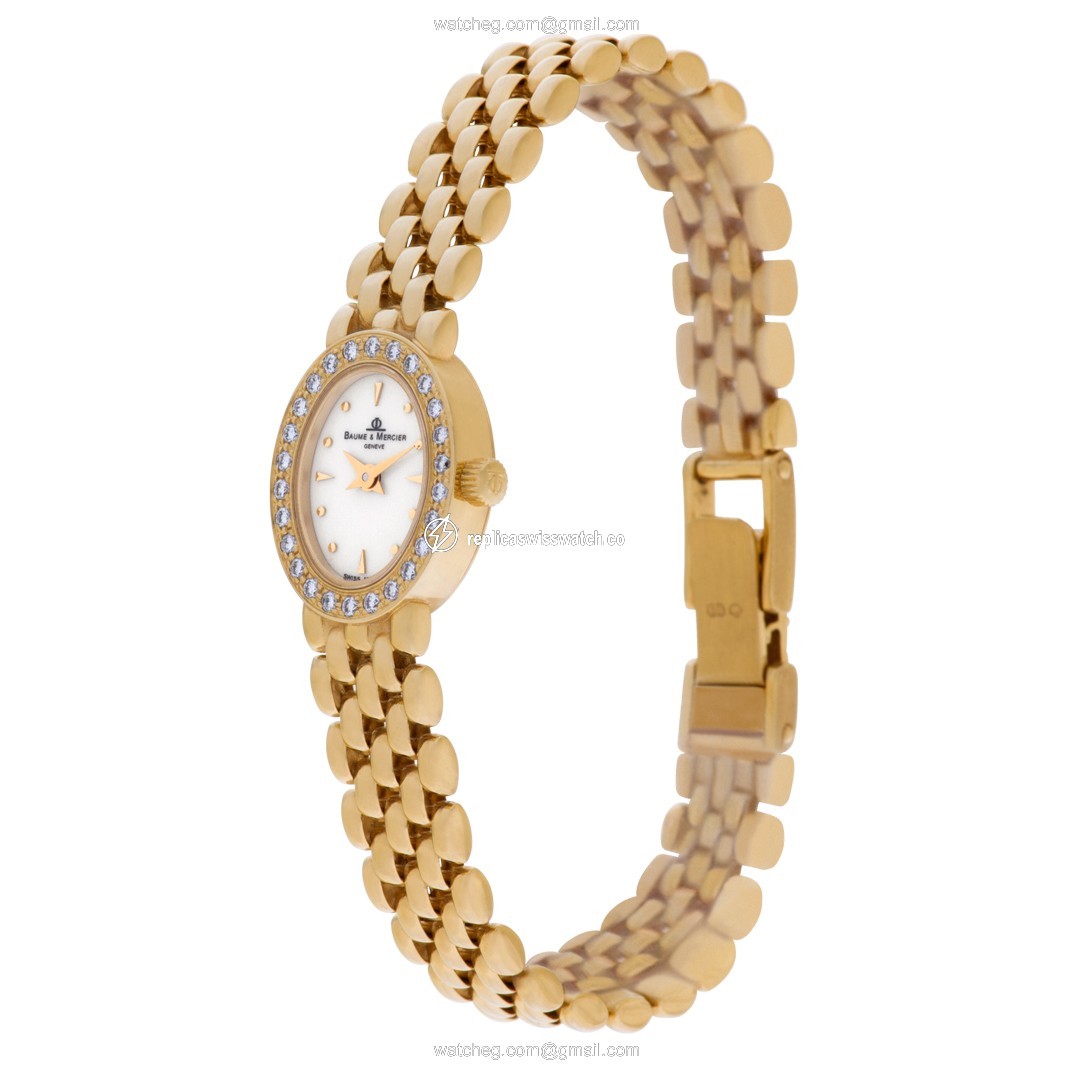 Baume & Mercier MX000M1J Geneve Quartz Female 14k yellow gold Replica