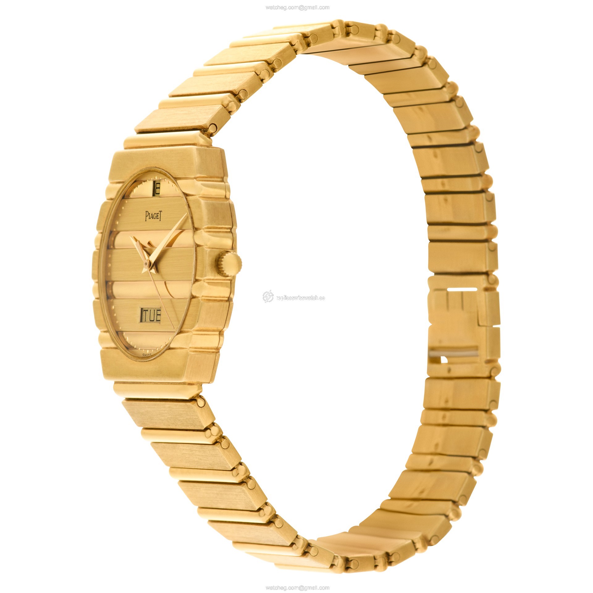 Piaget 15562c701 Polo Quartz Male 18k yellow gold Replica