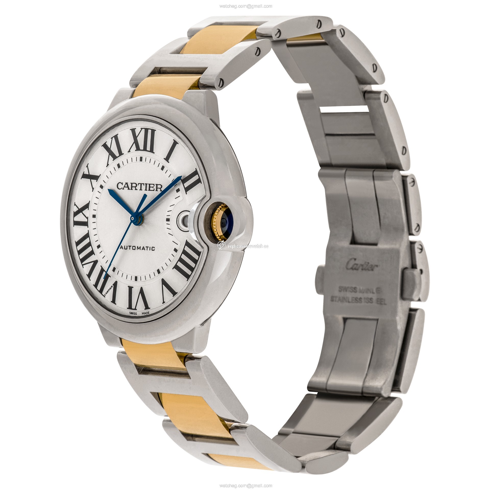 Cartier CRW2BB0022 Ballon Bleu Automatic Unisex Stainless Steel Replica