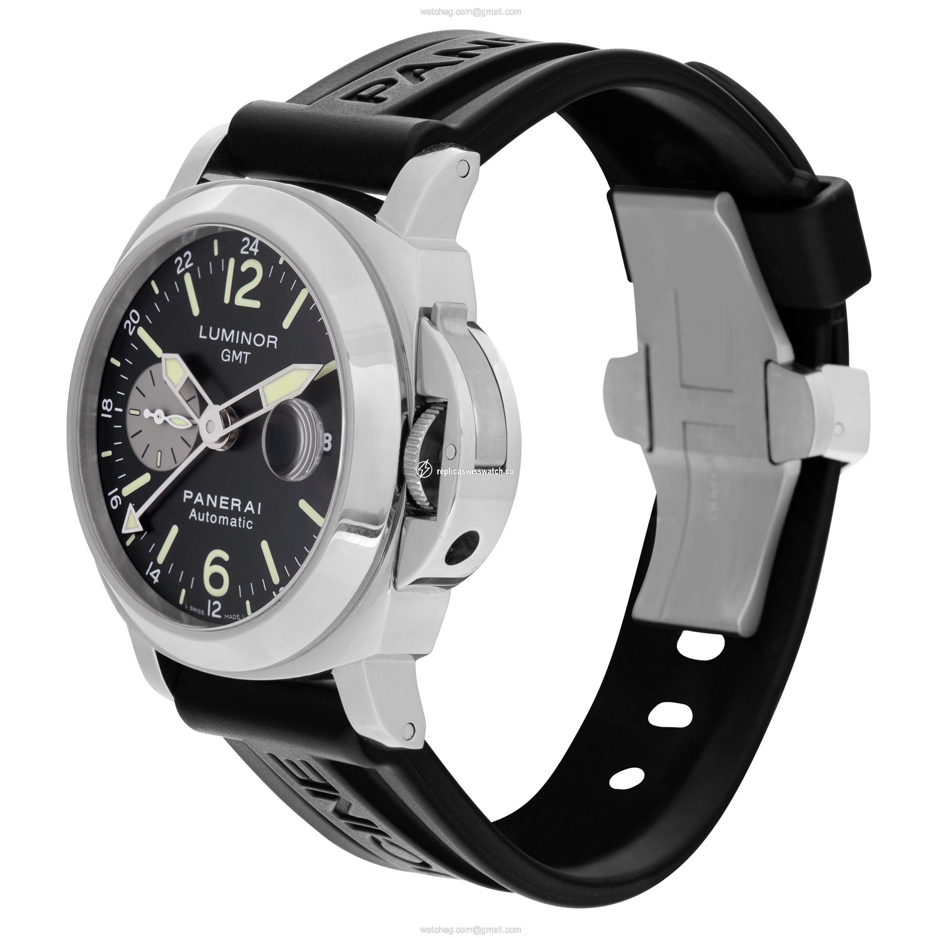Panerai PAM088 luminor GMT Automatic Male Stainless Steel Replica
