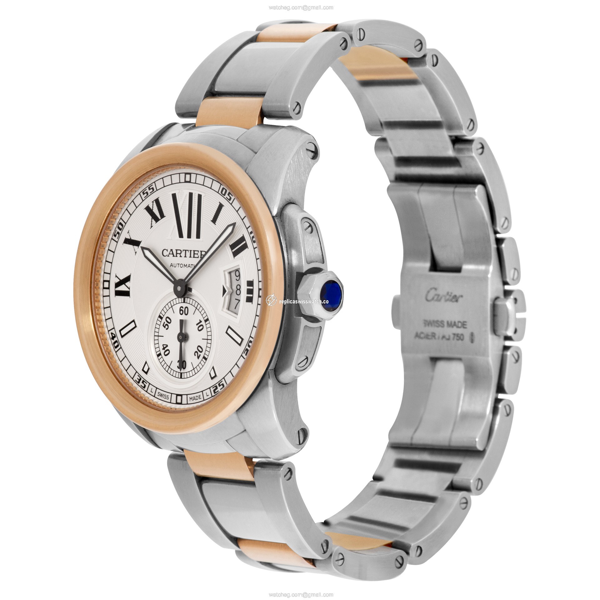 Cartier W7100036 Calibre Automatic Male Stainless Steel Replica