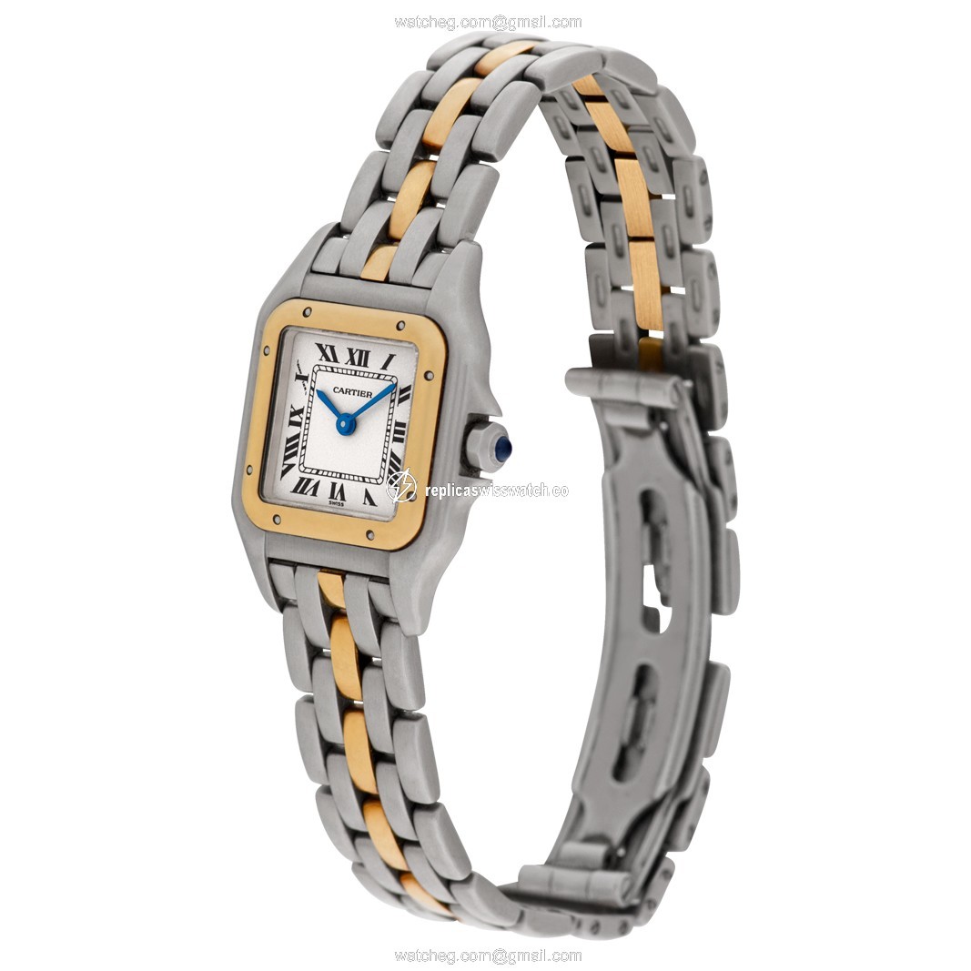 Cartier 1120 2 Panthere Quartz Female Stainless Steel Replica